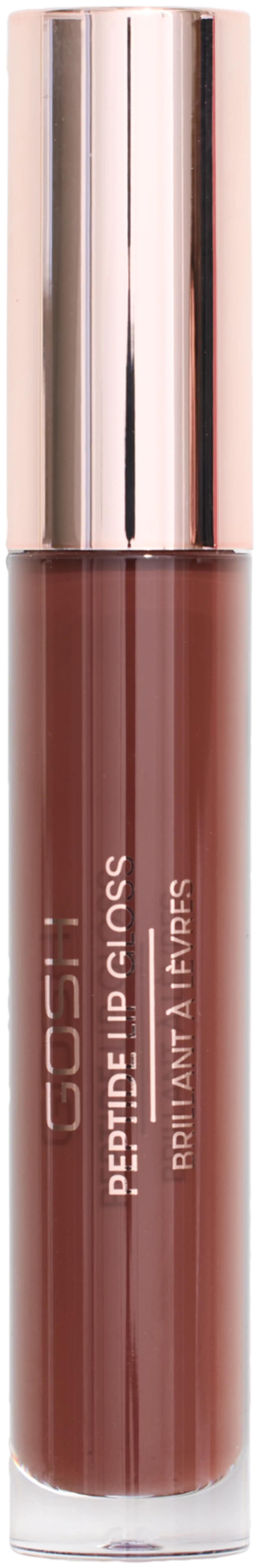 Gosh Peptide Lip Gloss 001 Diamond huulikiilto 7ml - Brownie - 1