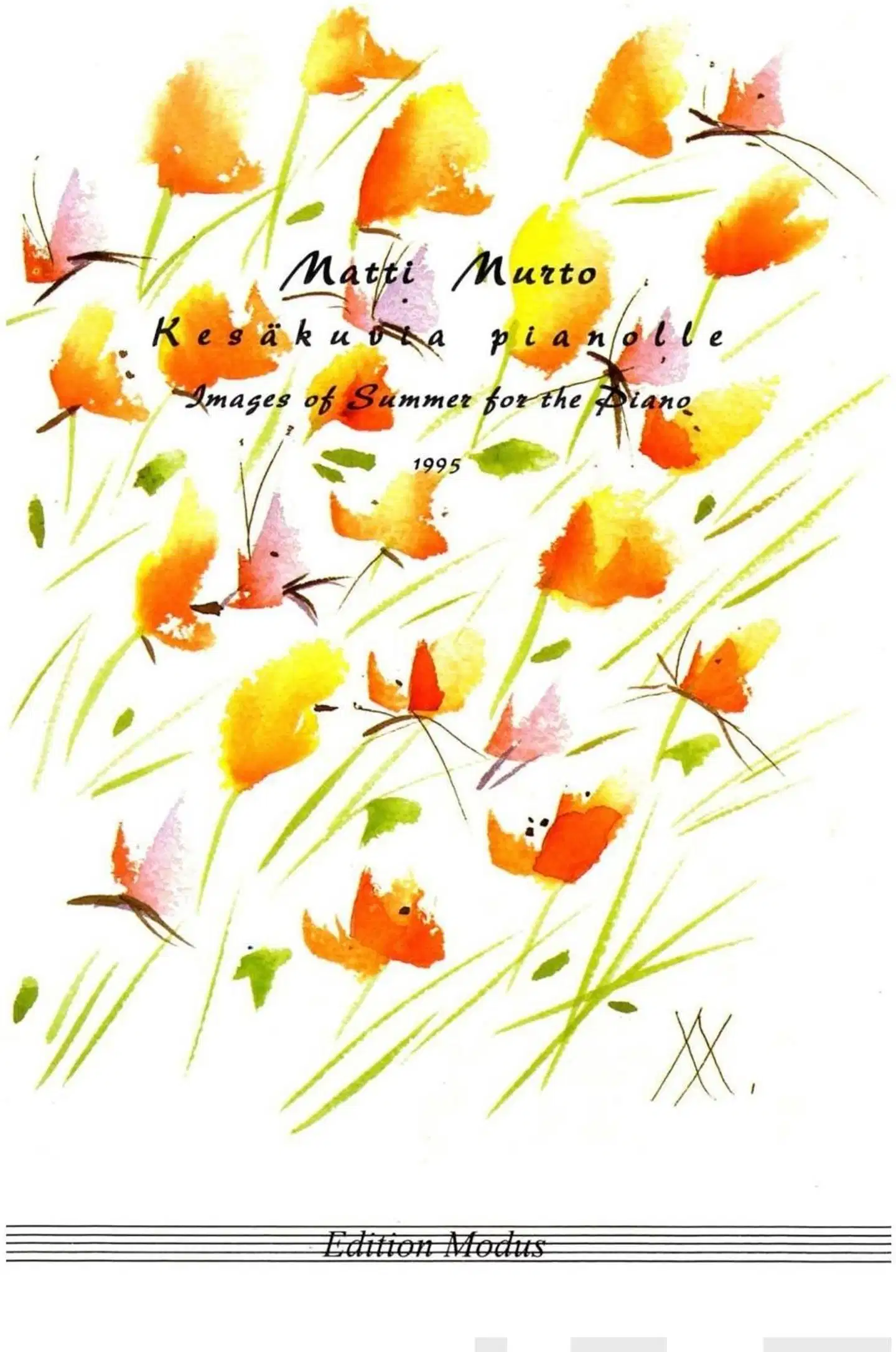Murto, Kesäkuvia pianolle