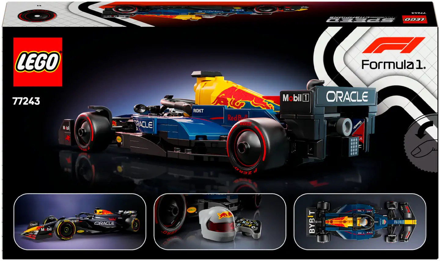 LEGO® Speed Champions Oracle Red Bull Racing RB20 F1® kilpa-auto 77243 - 3