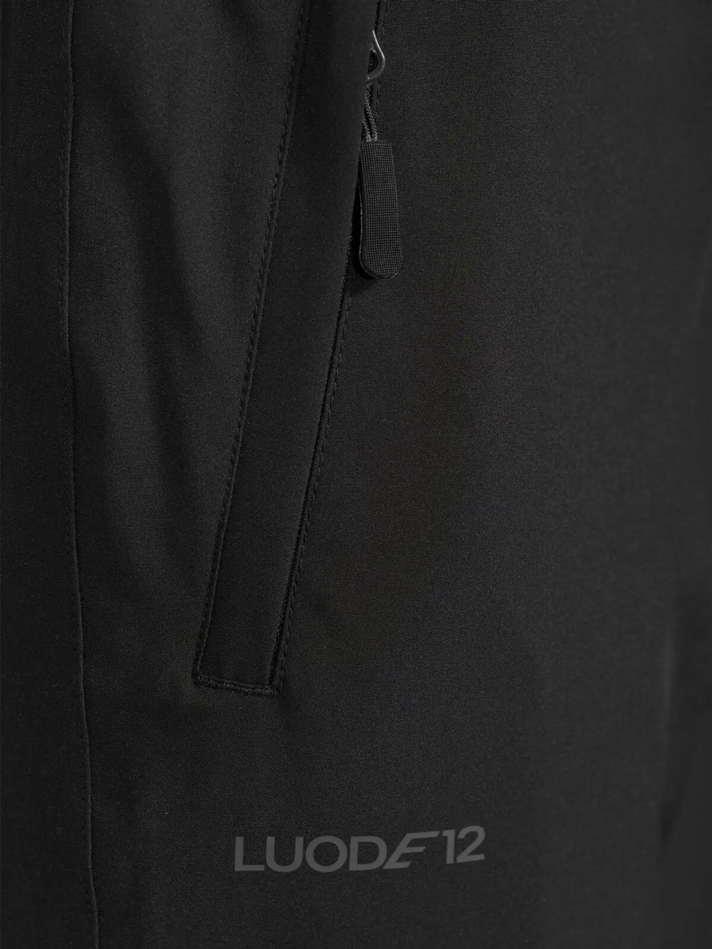 Luode12 naisten kevytvanuhousut 223L332472 - black - 5