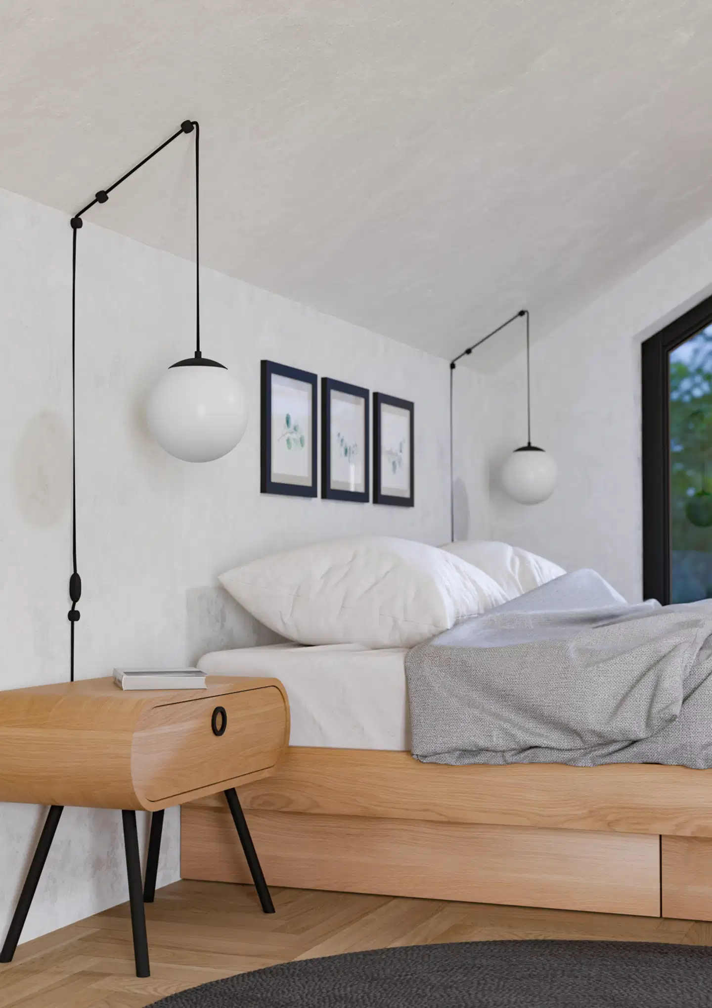 EGLO Riippuvalaisin Rondo 3 E27 musta - 6