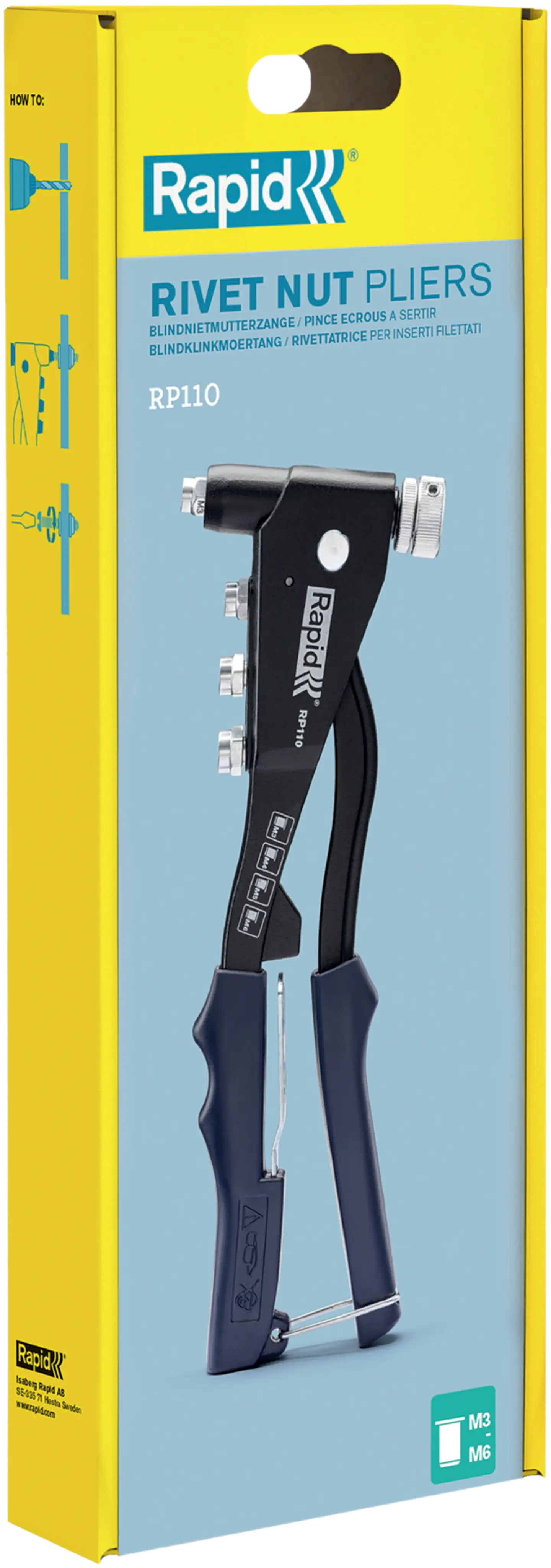 Rapid niittimutteripihti RP110 - 2