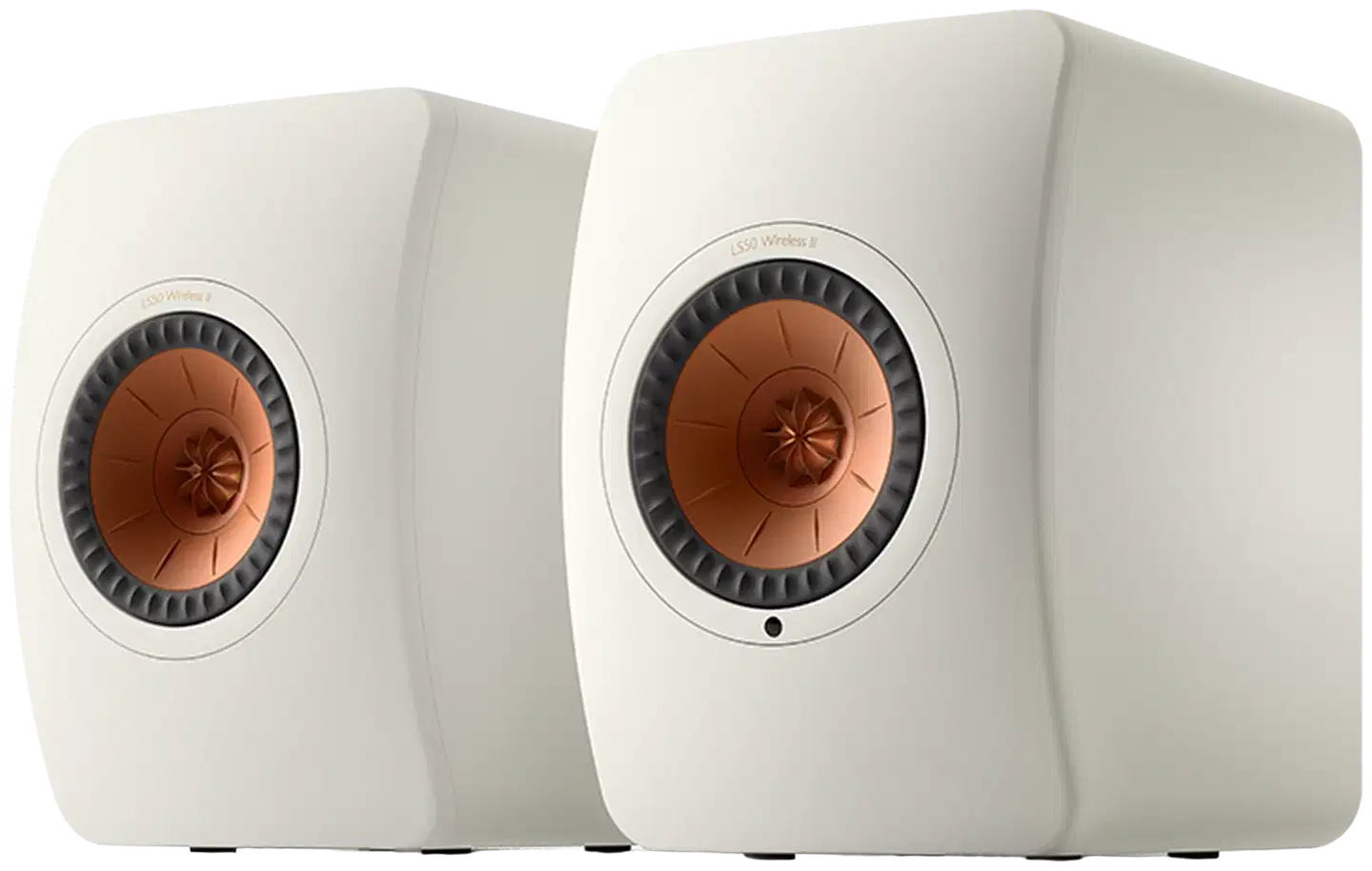 KEF aktiivikaiutinpari LS50 Wireless 2 mineral white aktiivijalustakaiutin - 1