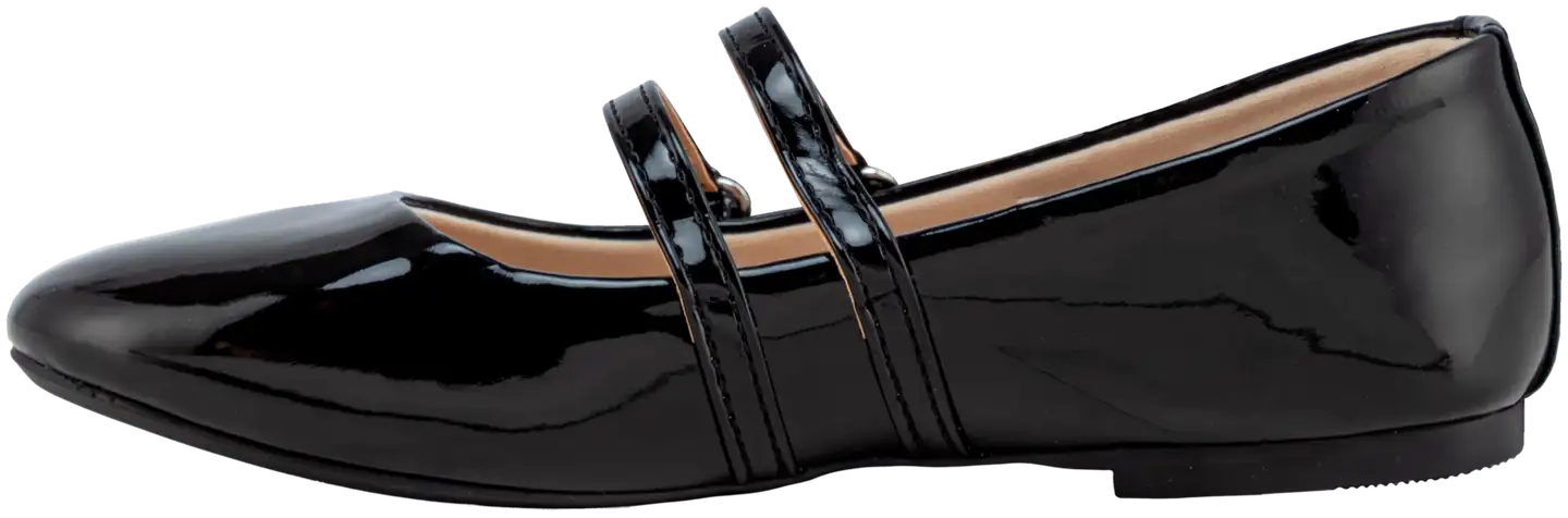 TEX lasten avokkaat Mary Jane - BLACK 1 - 3