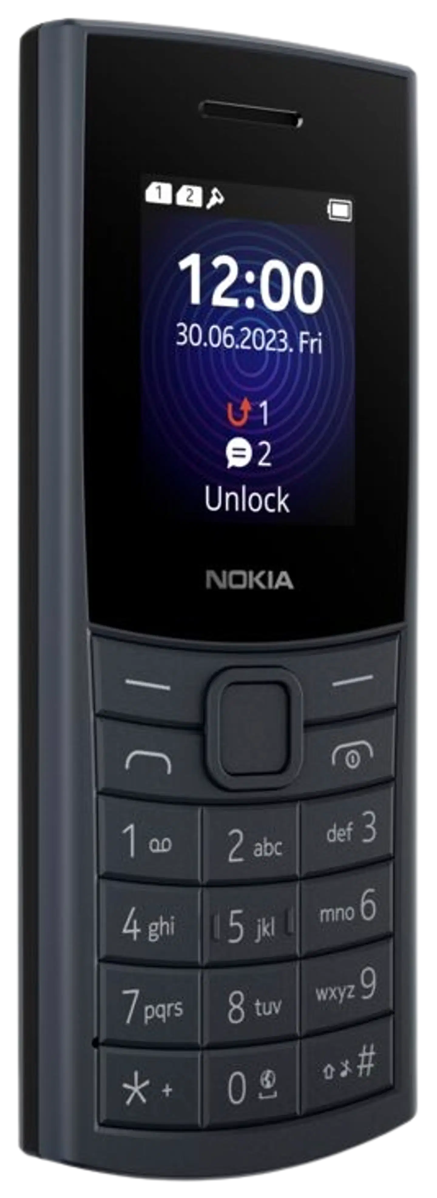Nokia 110 4G 2nd Edition (2024) matkapuhelin tummansininen - 2