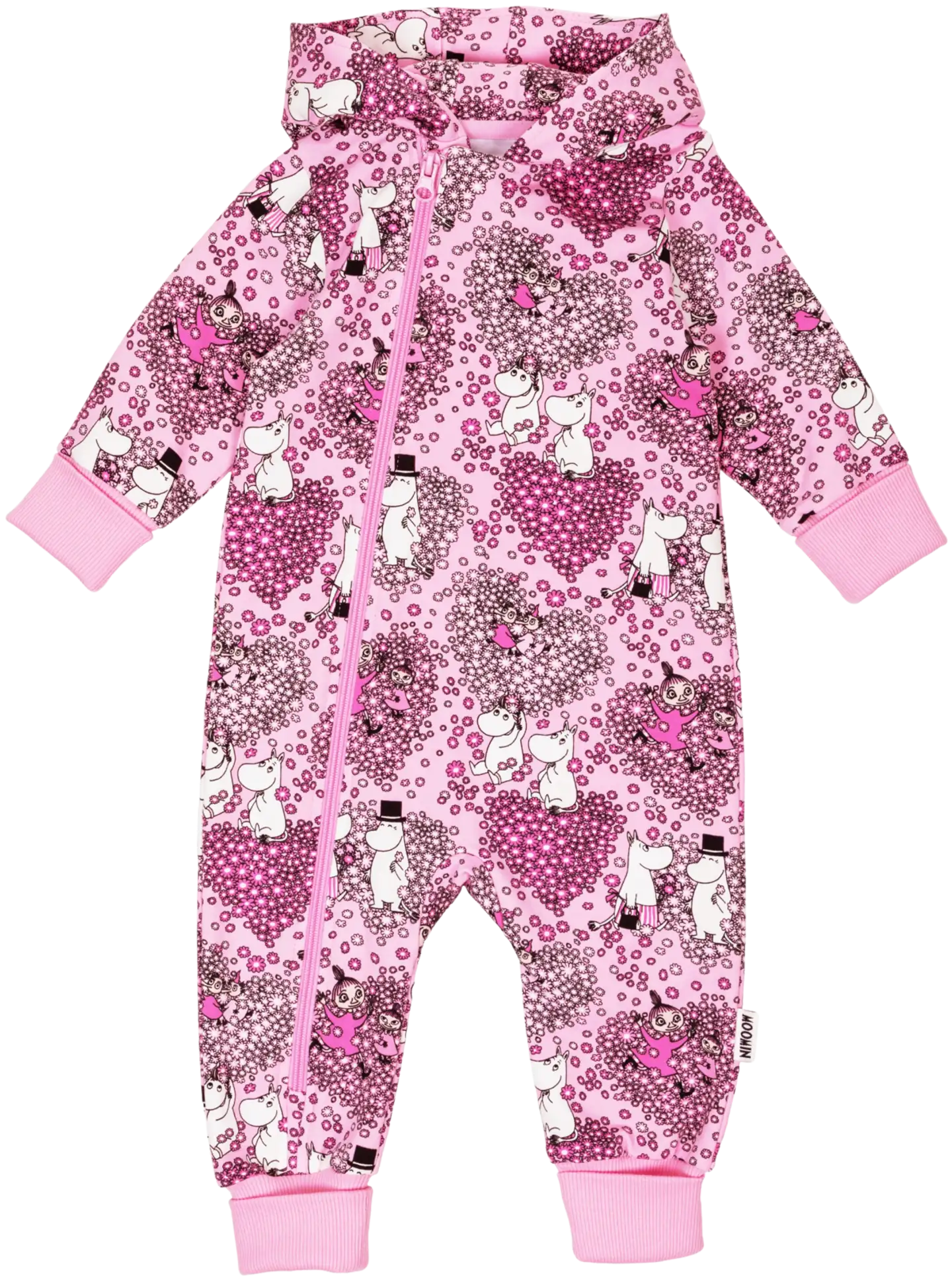 Muumi vauvojen haalari Ystävät 590993 - Pinkki - 1