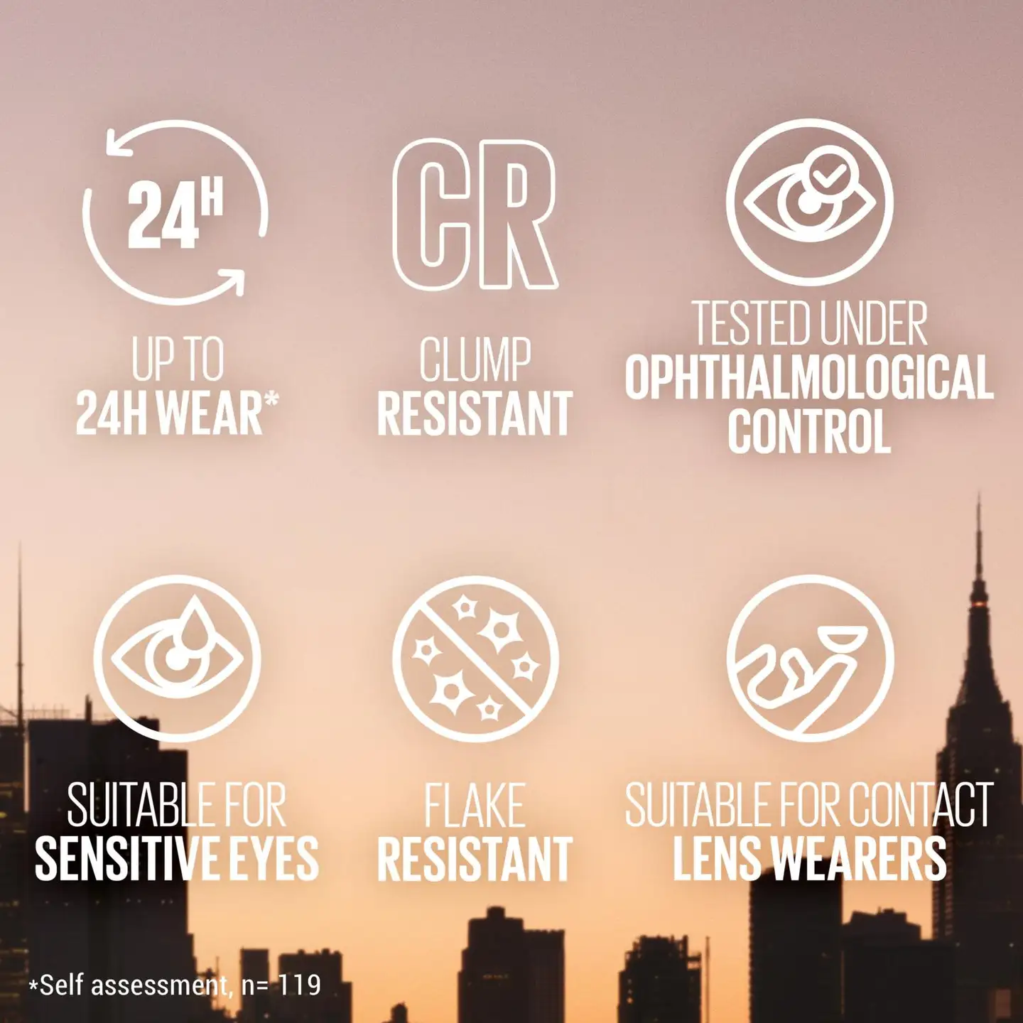 Maybelline New York Lash Sensational Body Maskara Very Black 9,7 ml - 8