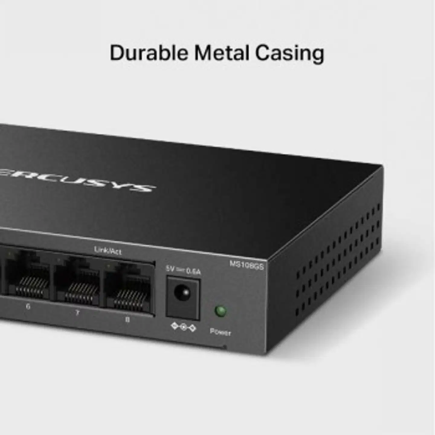 Mercusys MS108GS 8-porttinen Gigabit-kytkin - 5
