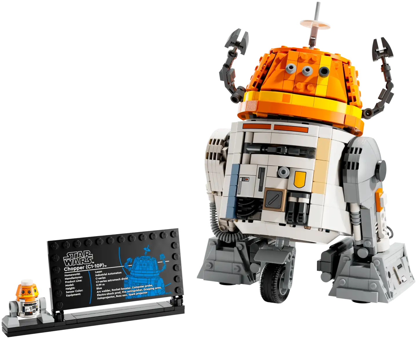 LEGO® Star Wars 75416 Ahsoka™ Astromekaanikkodroidi Chopper (C1-10P)™ - 4
