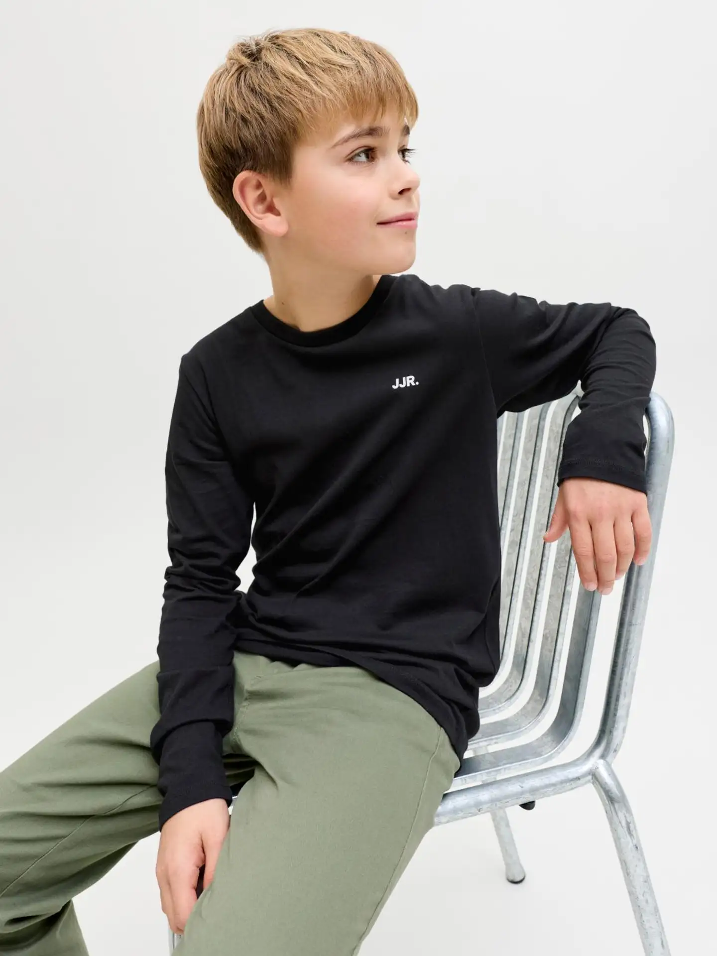 JJ REBEL JUNIOR lasten paita - BLACK - 5