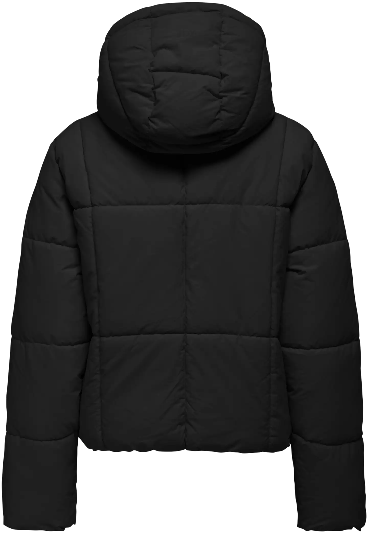 JDY naisten hupullinen puffer toppatakki Jdywonder - BLACK - 2