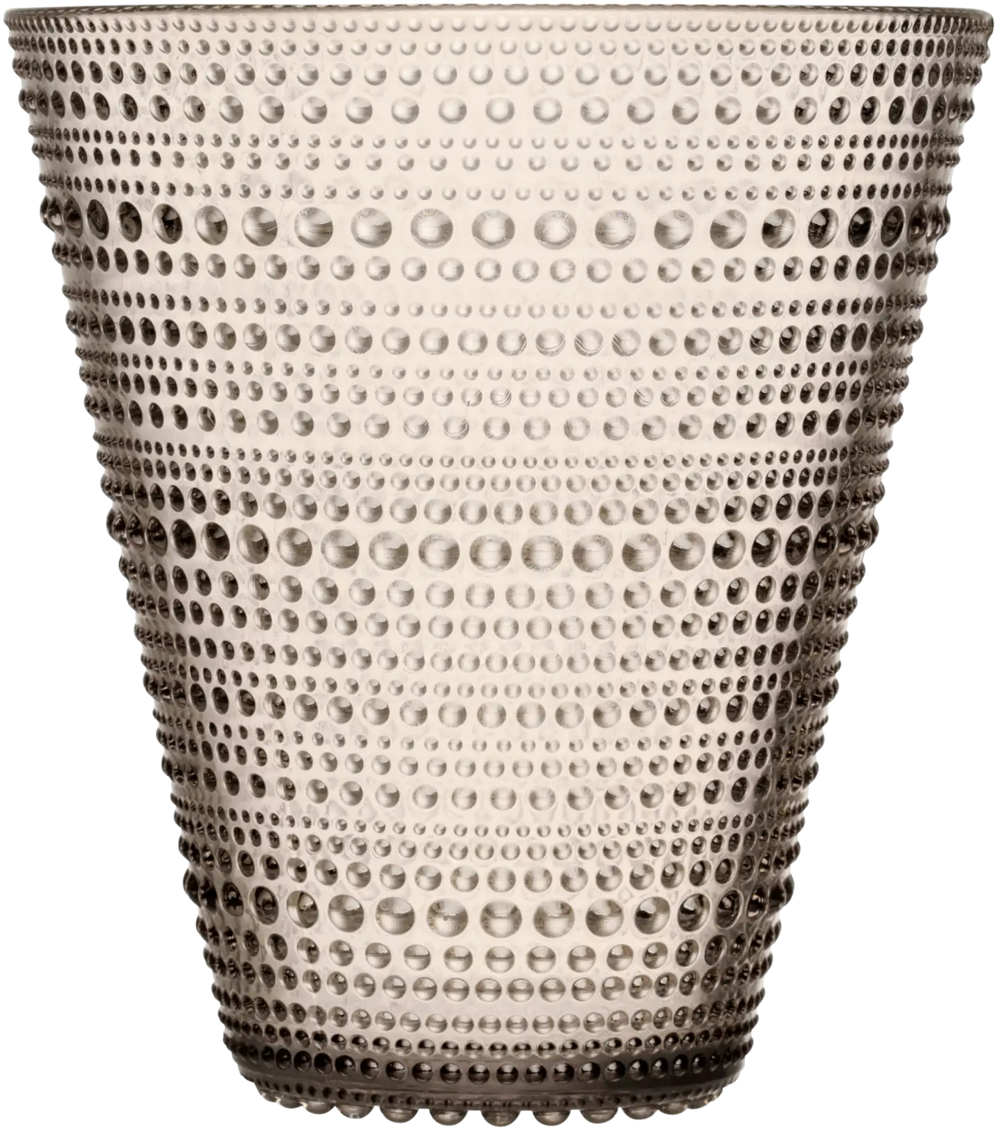 Iittala Kastehelmi maljakko 154mm pellava