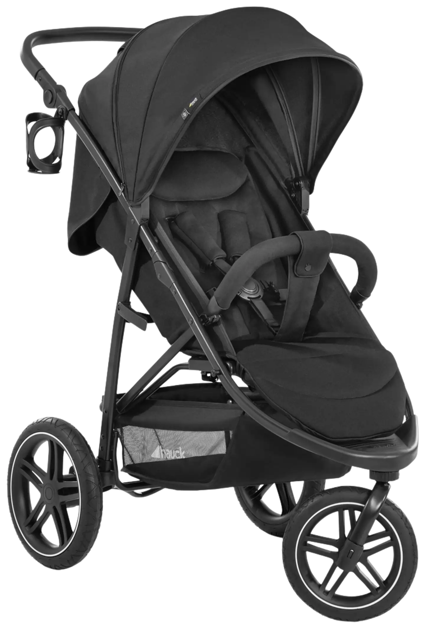 Hauck rattaat Rapid 3R musta - 1