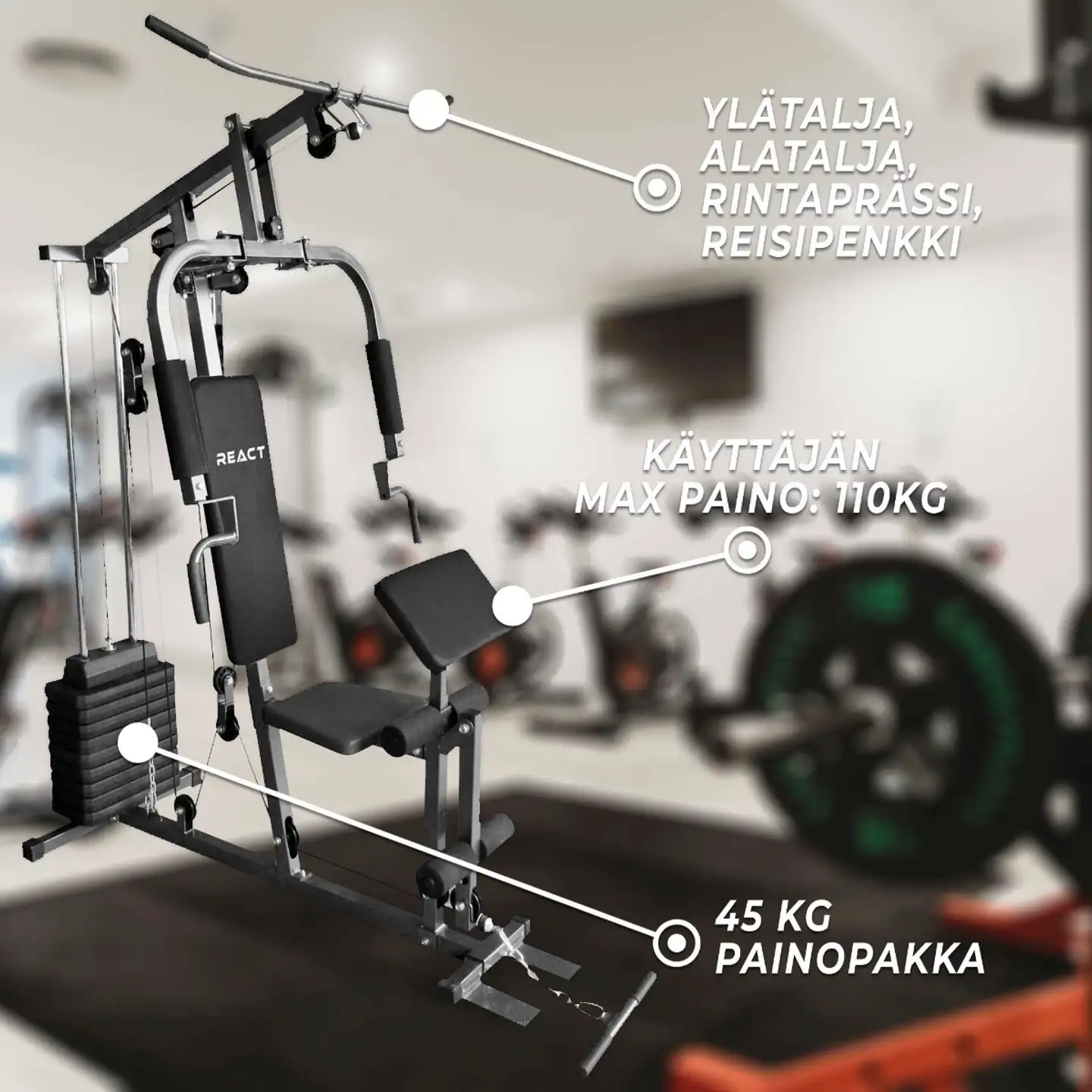 React Kuntokeskus - 2