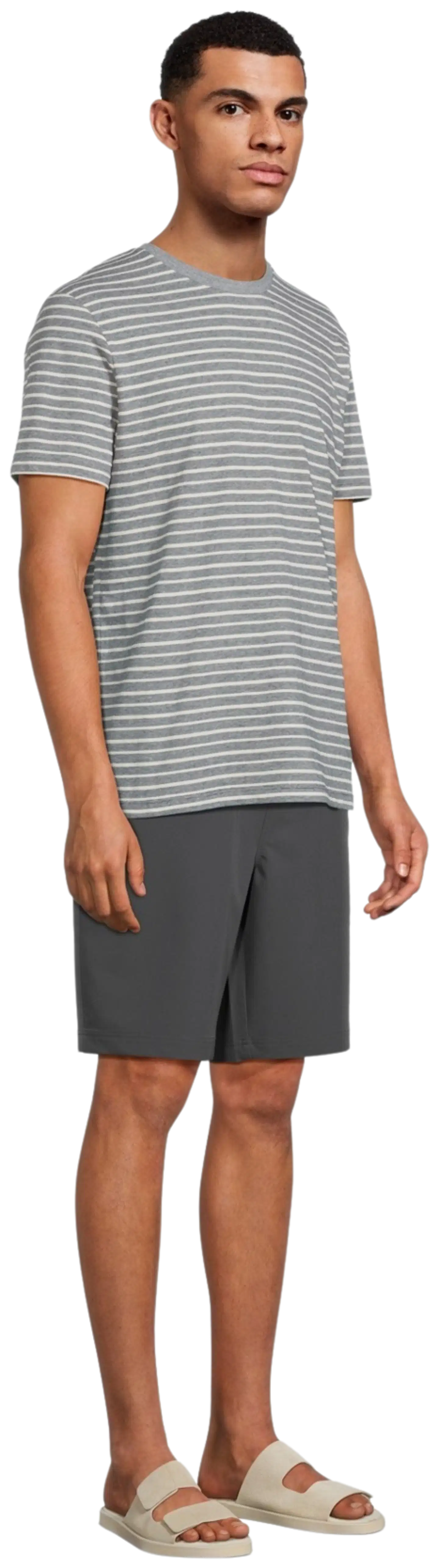 TEX miesten raidallinen t-paita I275381 - BLUE DARK - 4