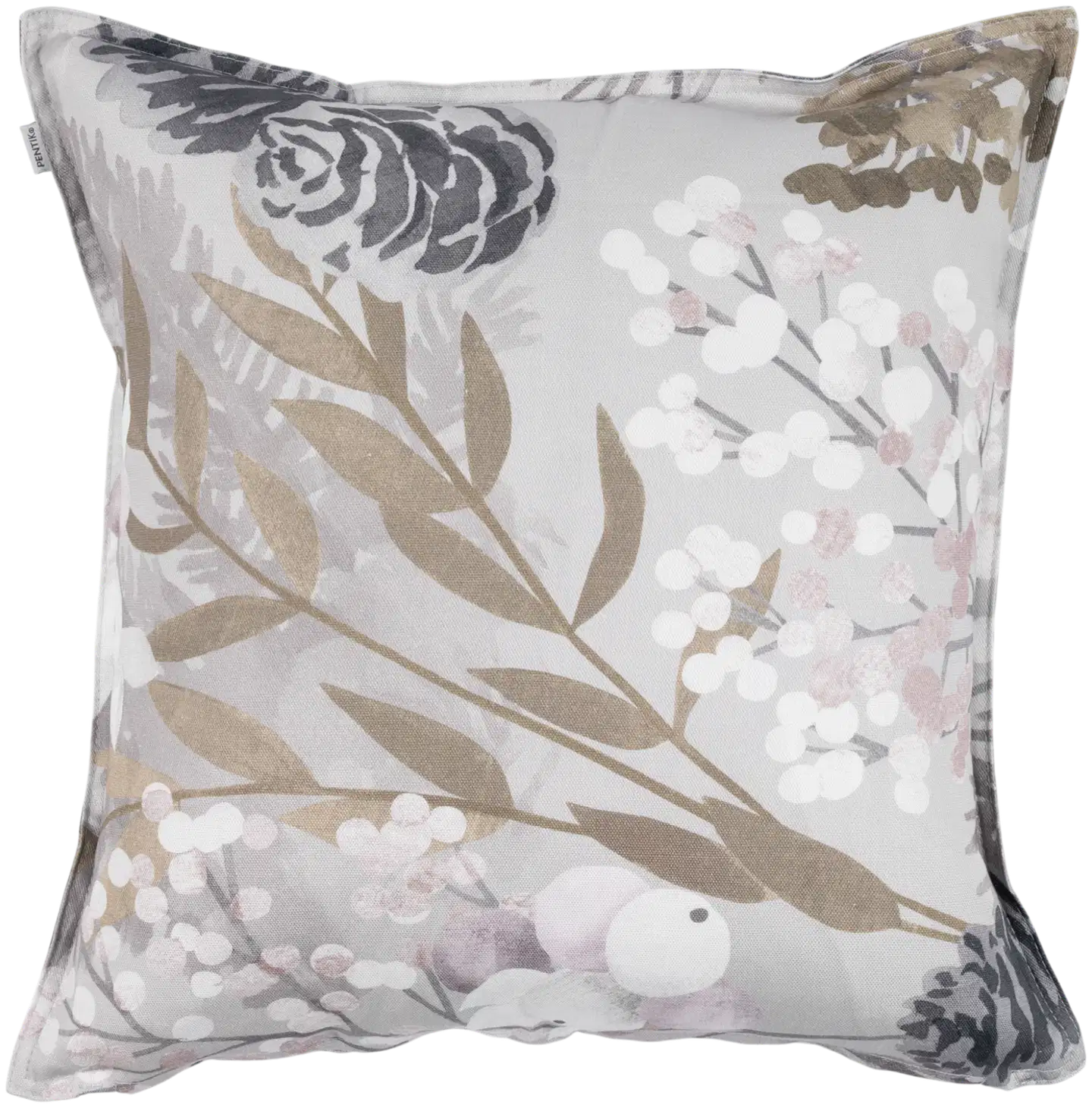 Pentik Joulun Hetki tyynynpäällinen 45x45 cm harmaa - 1