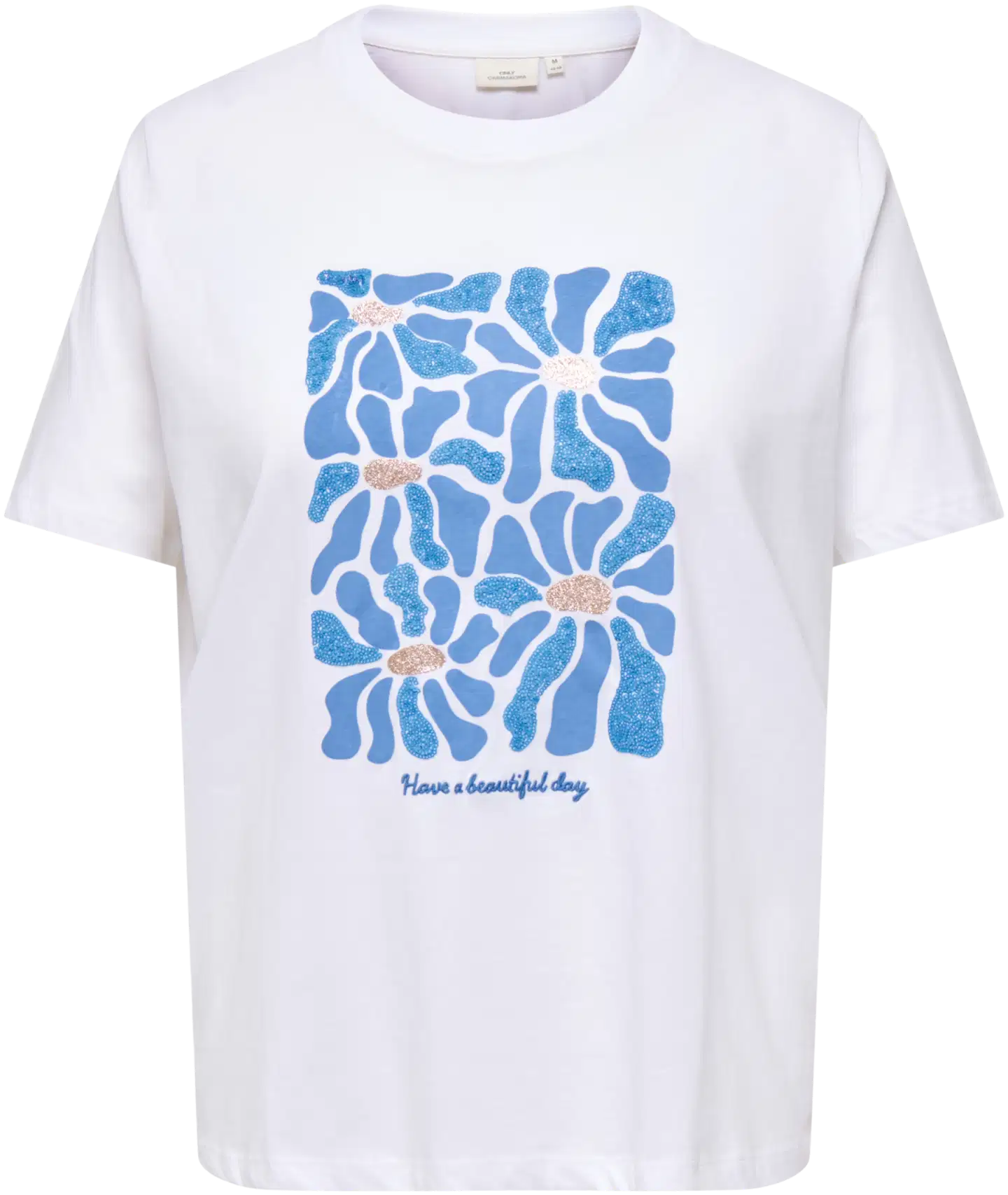 ONLY CARMAKOMA naisten paita Caralberte - Bright white - 1