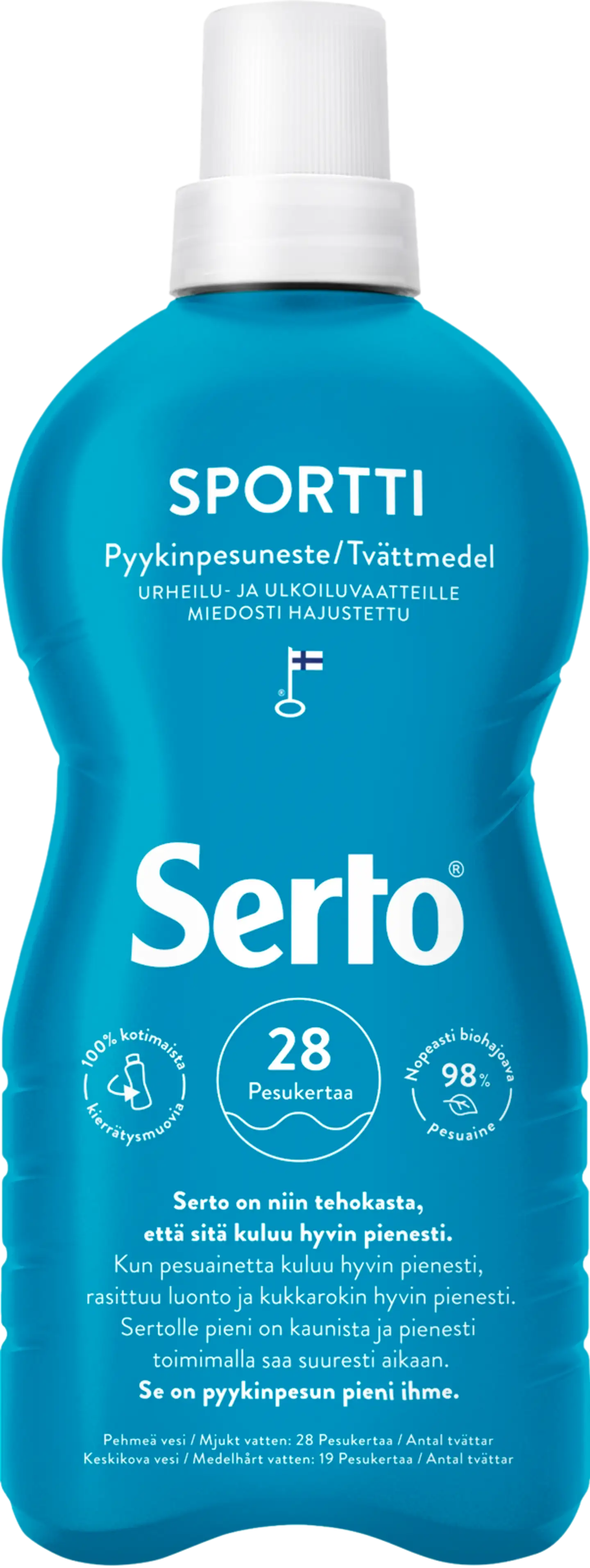 Serto Sportti Pyykinpesuneste 750 ml