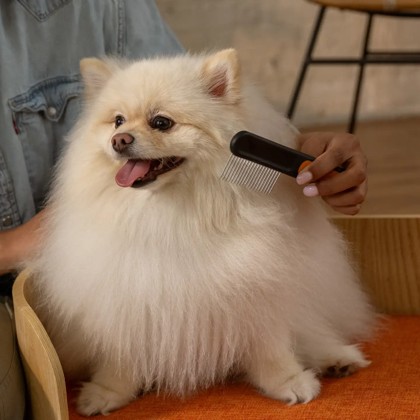 Fiskars lemmikin harvapiikkinen kampa - 4