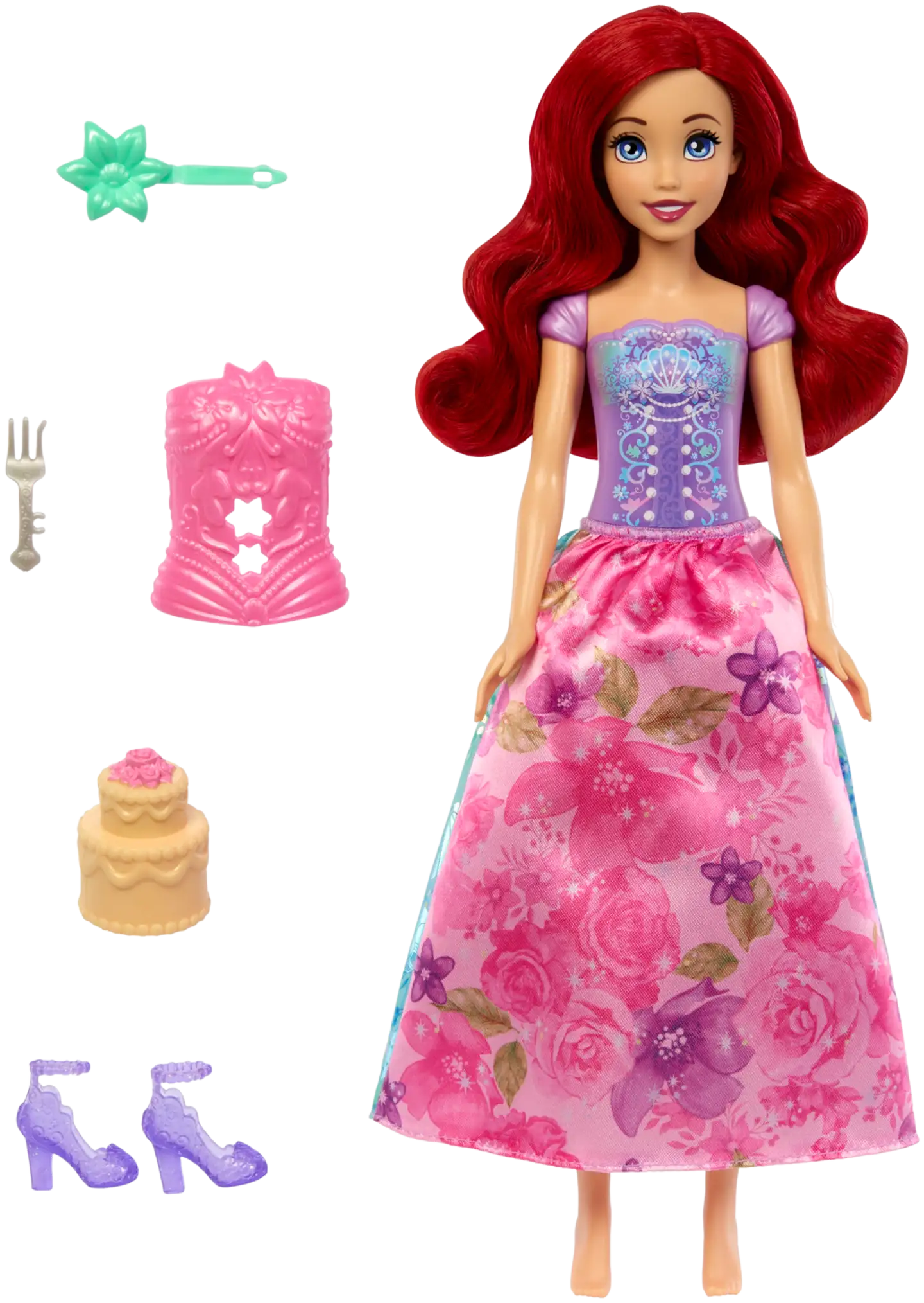 Disney Princess Fashion Reveal Ariel -muotinukke - 2