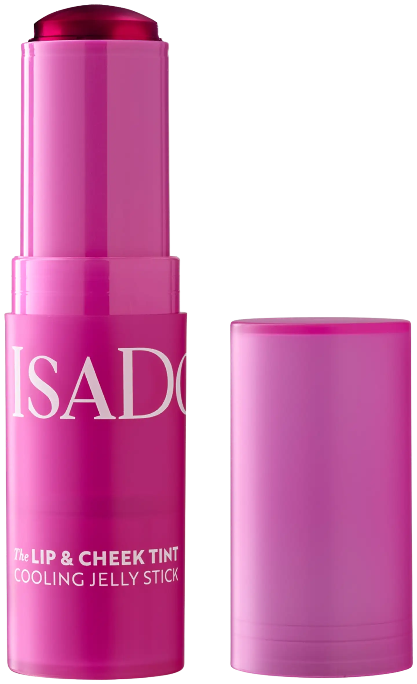 IsaDora The Lip & Cheek Tint Cooling Jelly Stick Poskipuna 10 Coral Rouge 12 g - Berry pink - 1