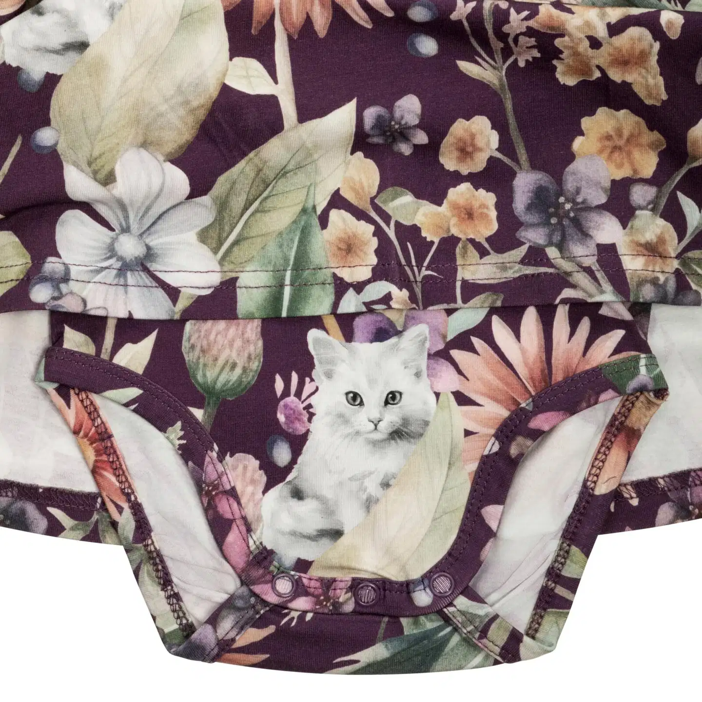 Maia family vauvojen bodymekko Kissanminttu 206371 - violetti - 4