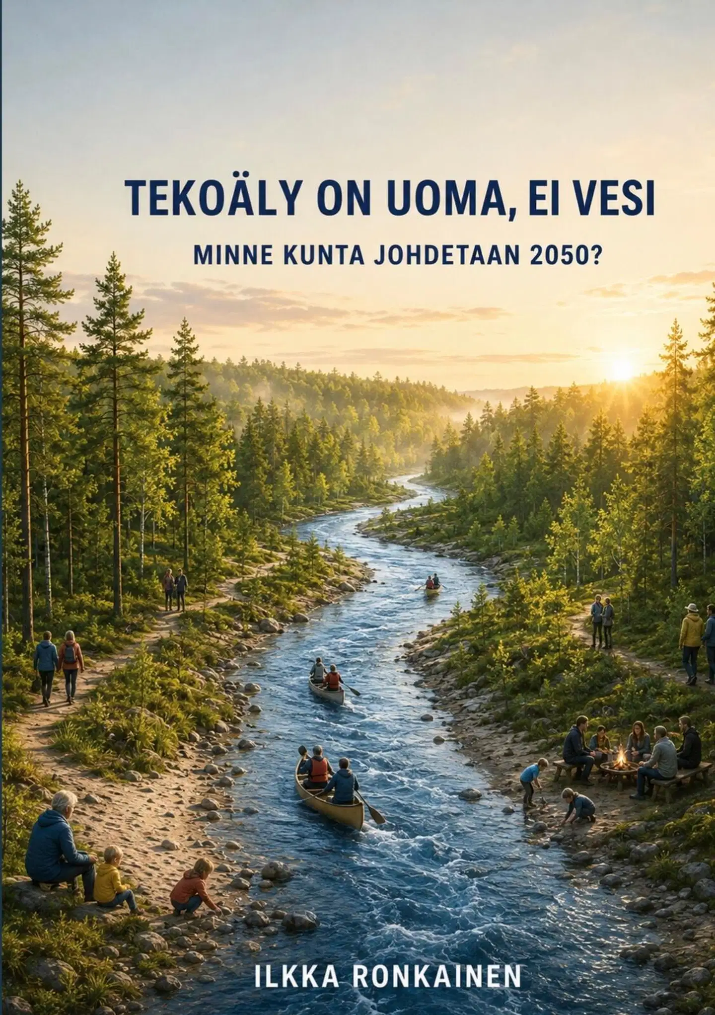 Ronkainen, Tekoäly on uoma, ei vesi - Minne kunta johdetaan 2050?