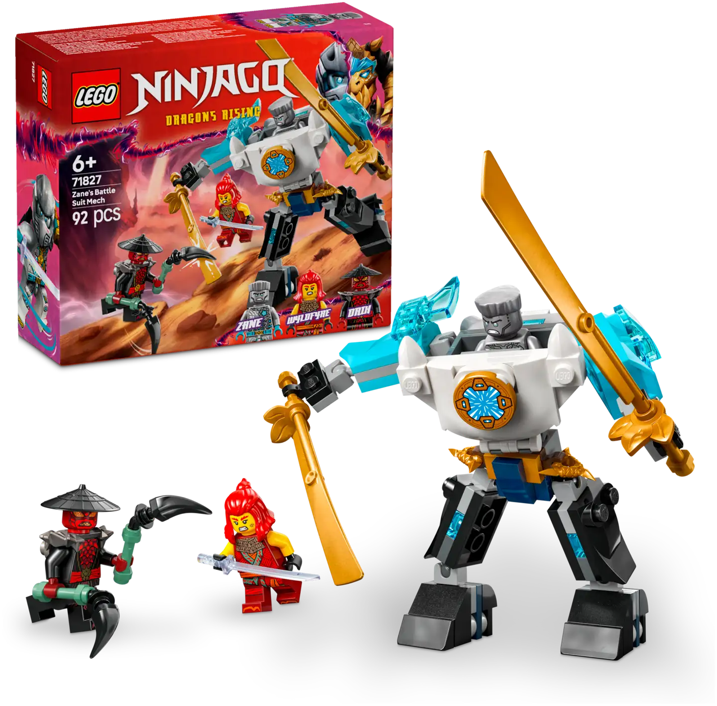 LEGO® Ninjago 71827 Zanen taistelupukurobotti - 1