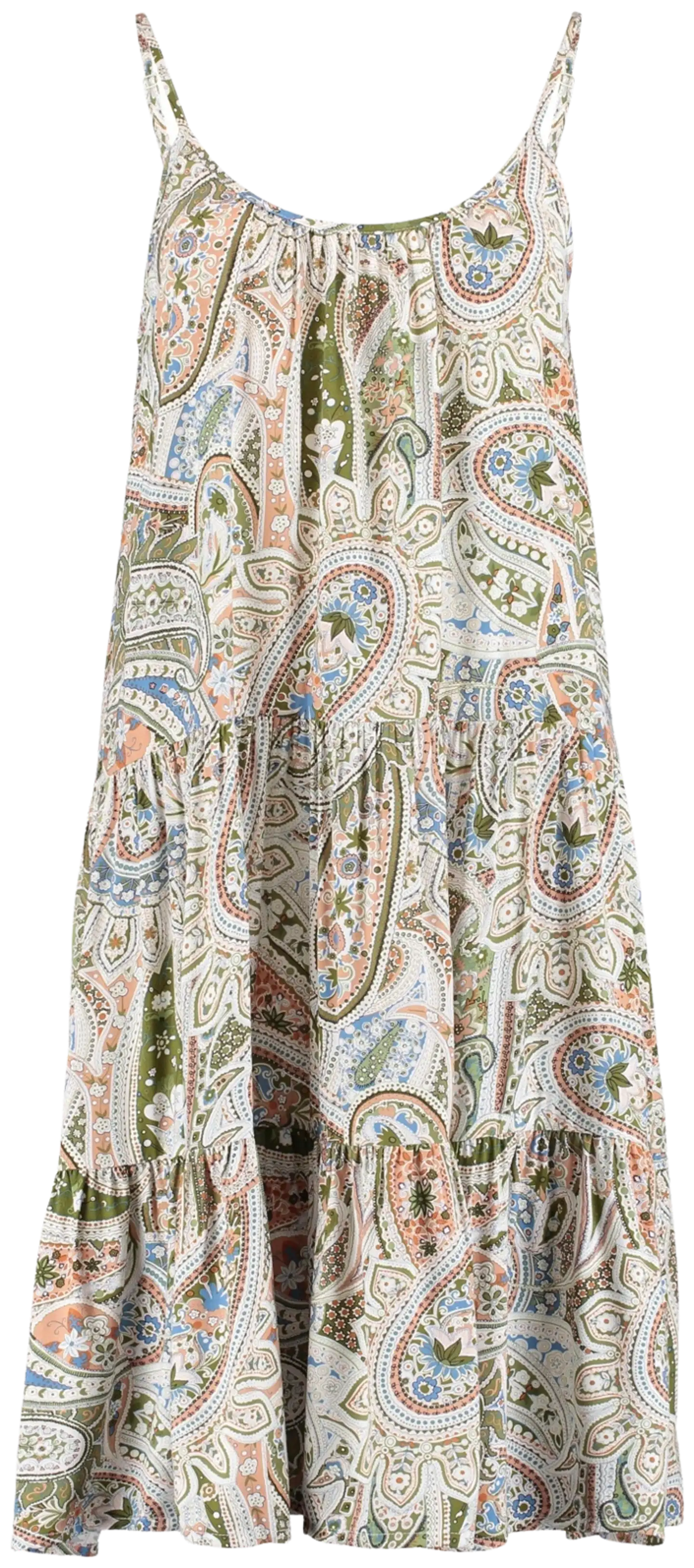 Hailys naisten mekko dr lu44a da-2007014-1 - 6920 khaki paisley - 1