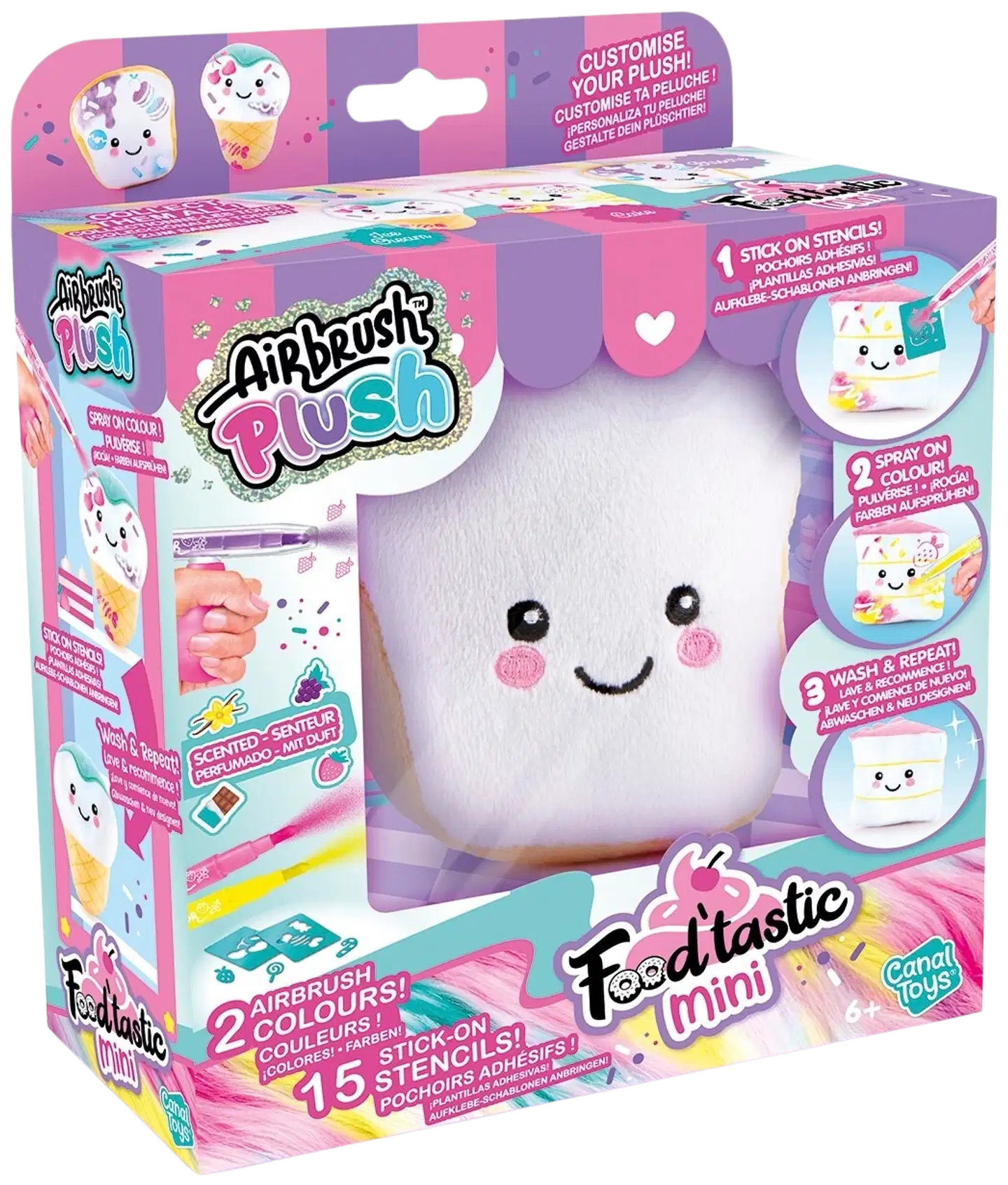 Airbrush Plush Food'tastic Minipehmo - 1