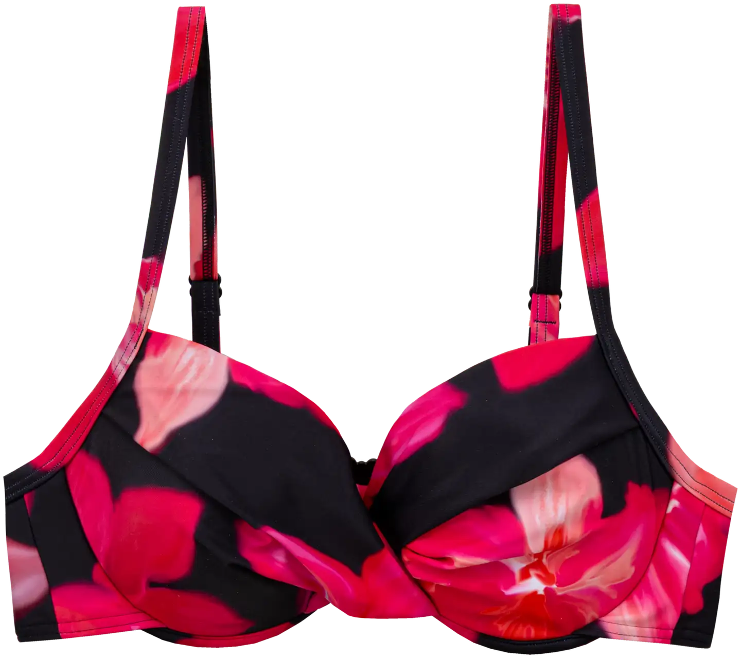 Actuelle naisten bikiniyläosa kukka 215A012601 - Allover Print - 1