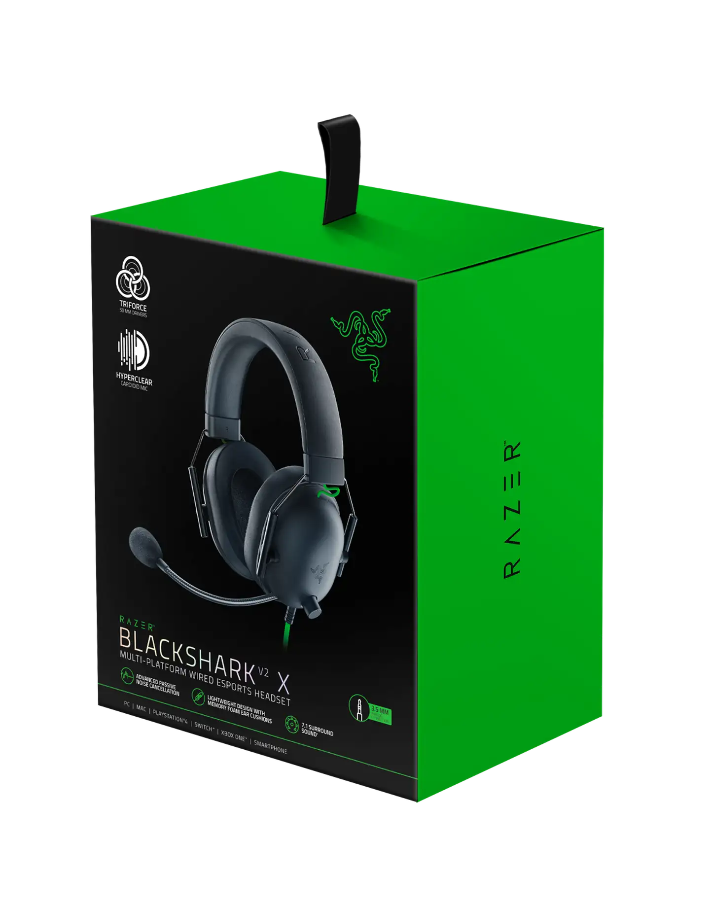 Razer pelikuulokkeet Blackshark V2X - 1