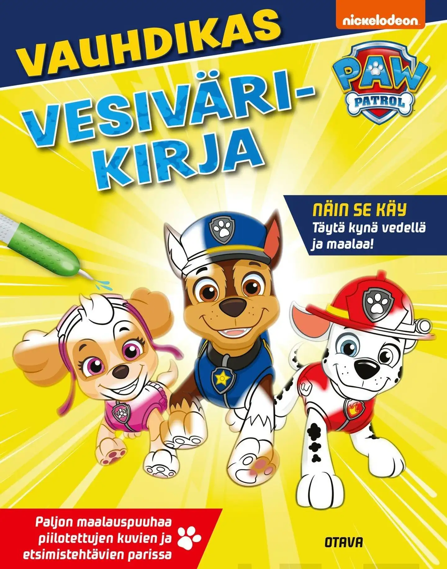 Ryhmä Hau Vauhdikas vesivärikirja