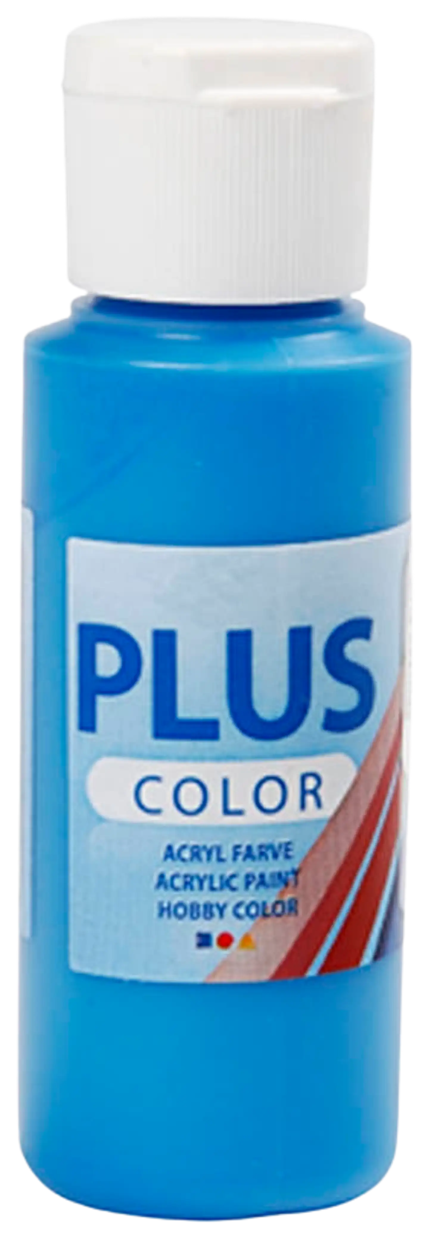 Plus Color askartelumaali 60 ml sininen - 1