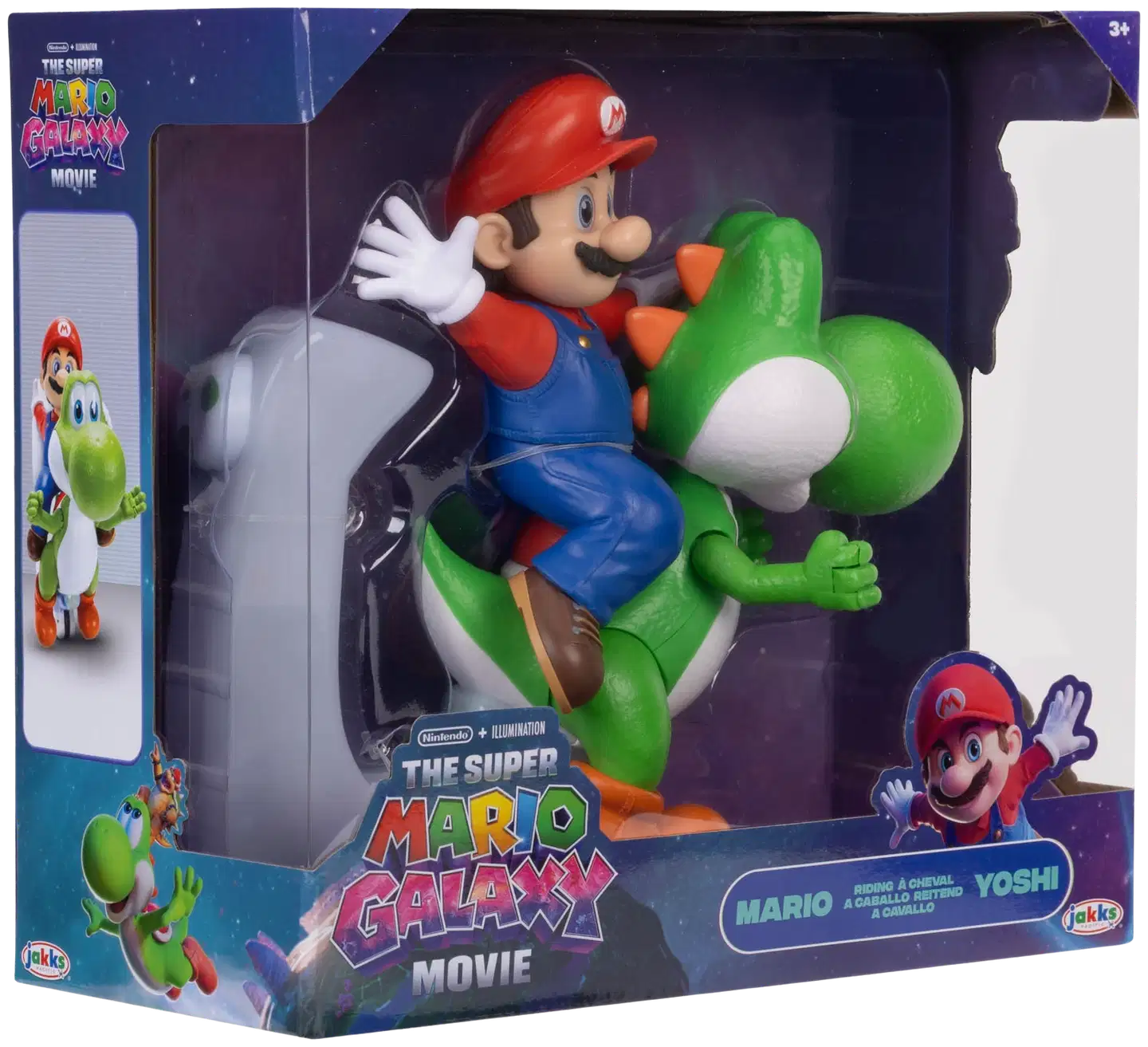 Mario Movie hahmo Mario Riding Feature Yoshi - 8