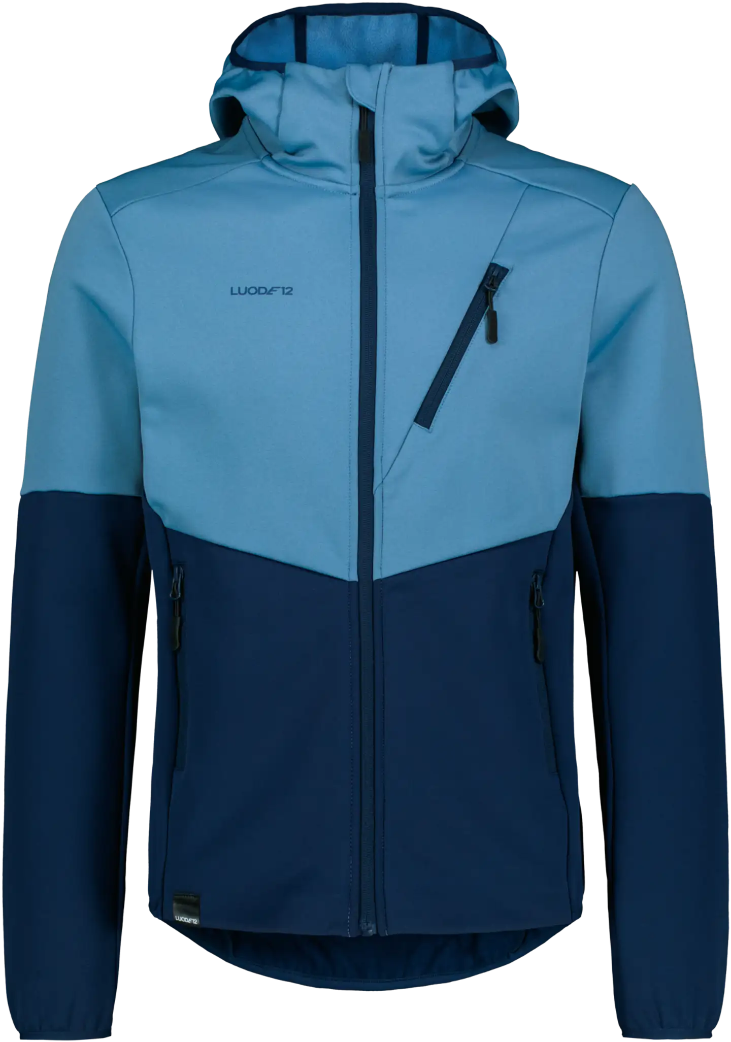 Luode12 miesten softshell-takki 204L112455 - Blue-Navy - 1