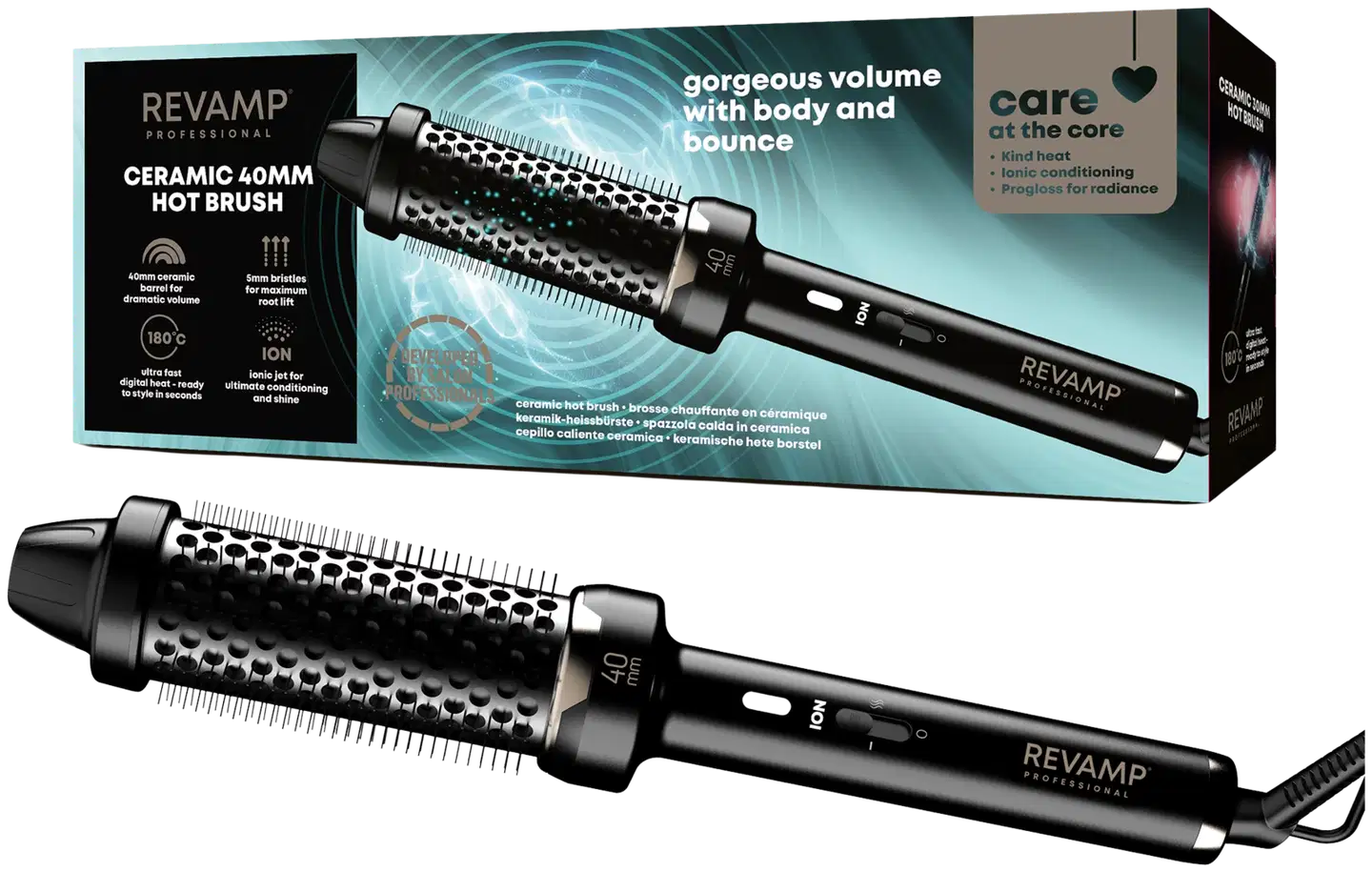 Revamp Ceramic 40mm kuumailmakiharrin (BR-1400A-EU) - 1