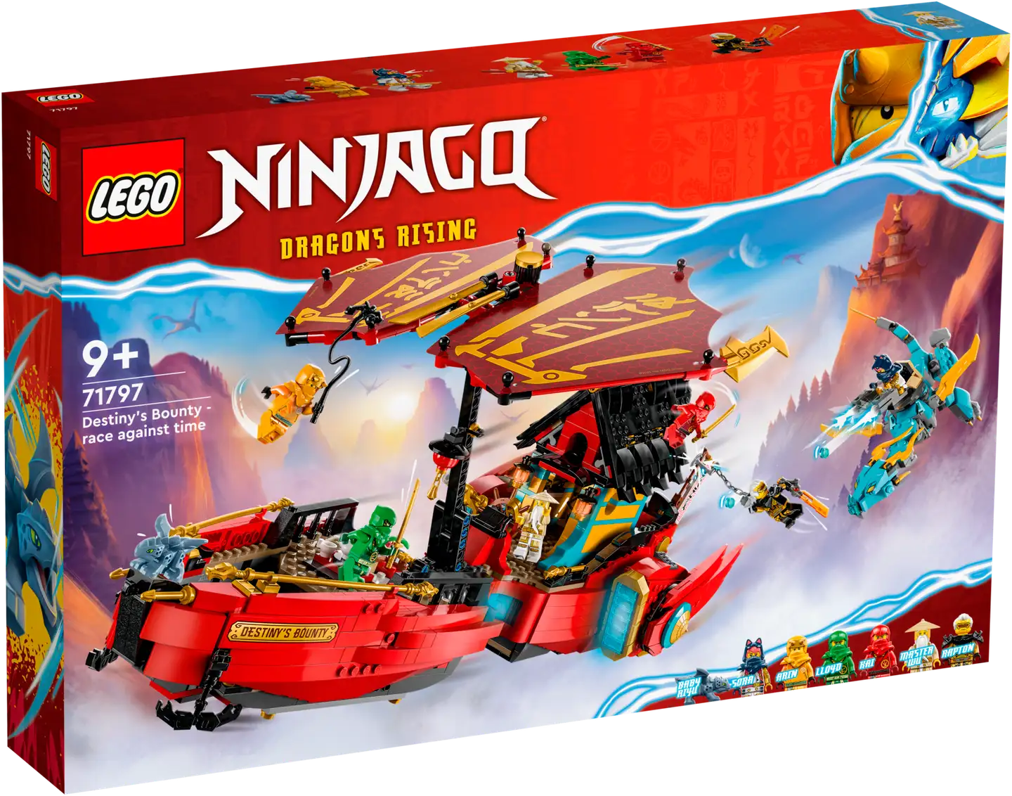 LEGO® Ninjago 71797 Kohtalon alus – kilpailu aikaa vastaan - 1