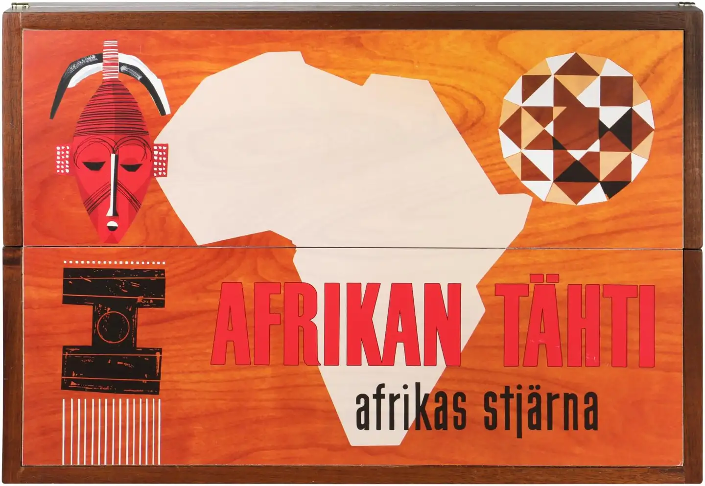 Peliko Afrikan Tähti puinen - 1