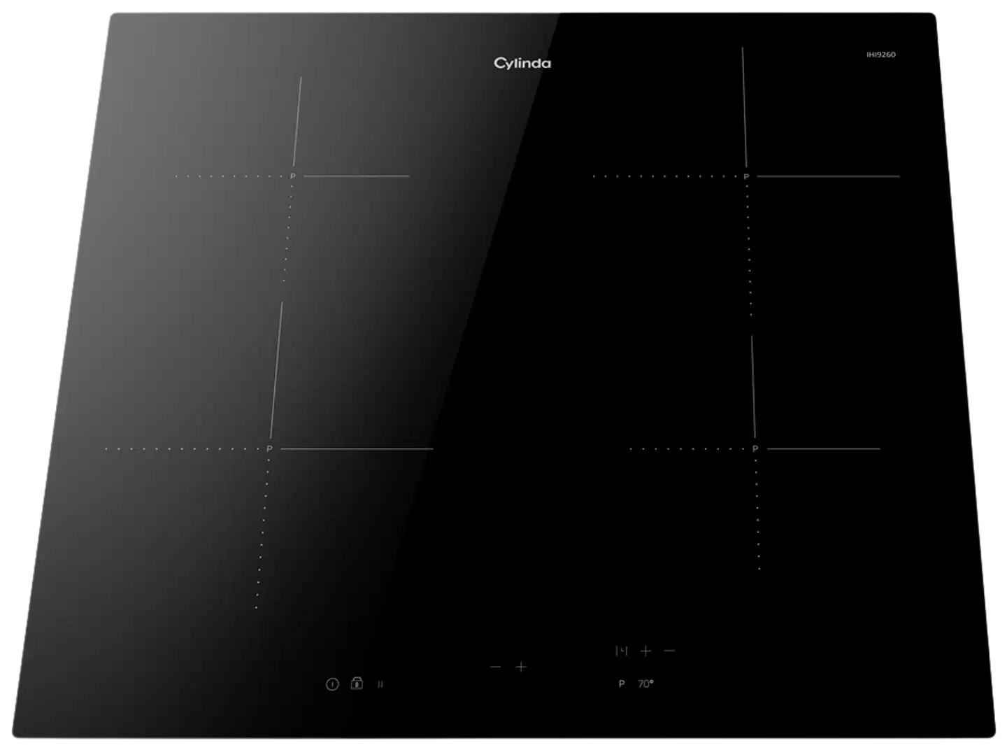 Cylinda induktiokeittotaso IHI9260, musta - 2