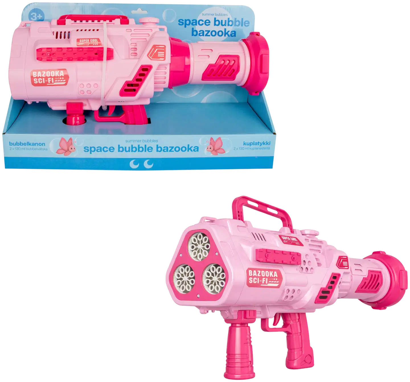 Toyrock Summer Space Bubble Bazooka -Kuplapyssy - 1