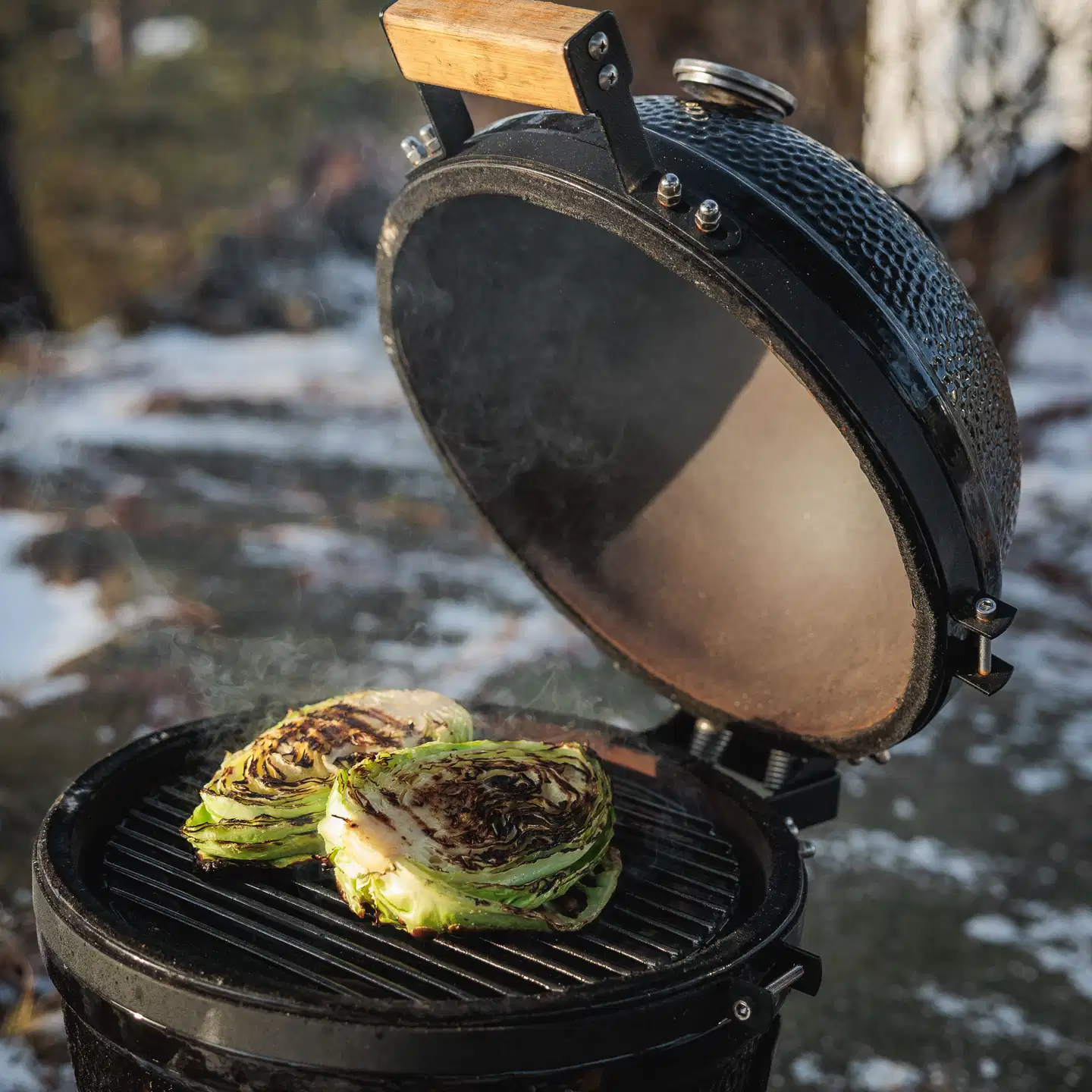 Kamado Sumo Classic Mini hiiligrilli - musta - 13