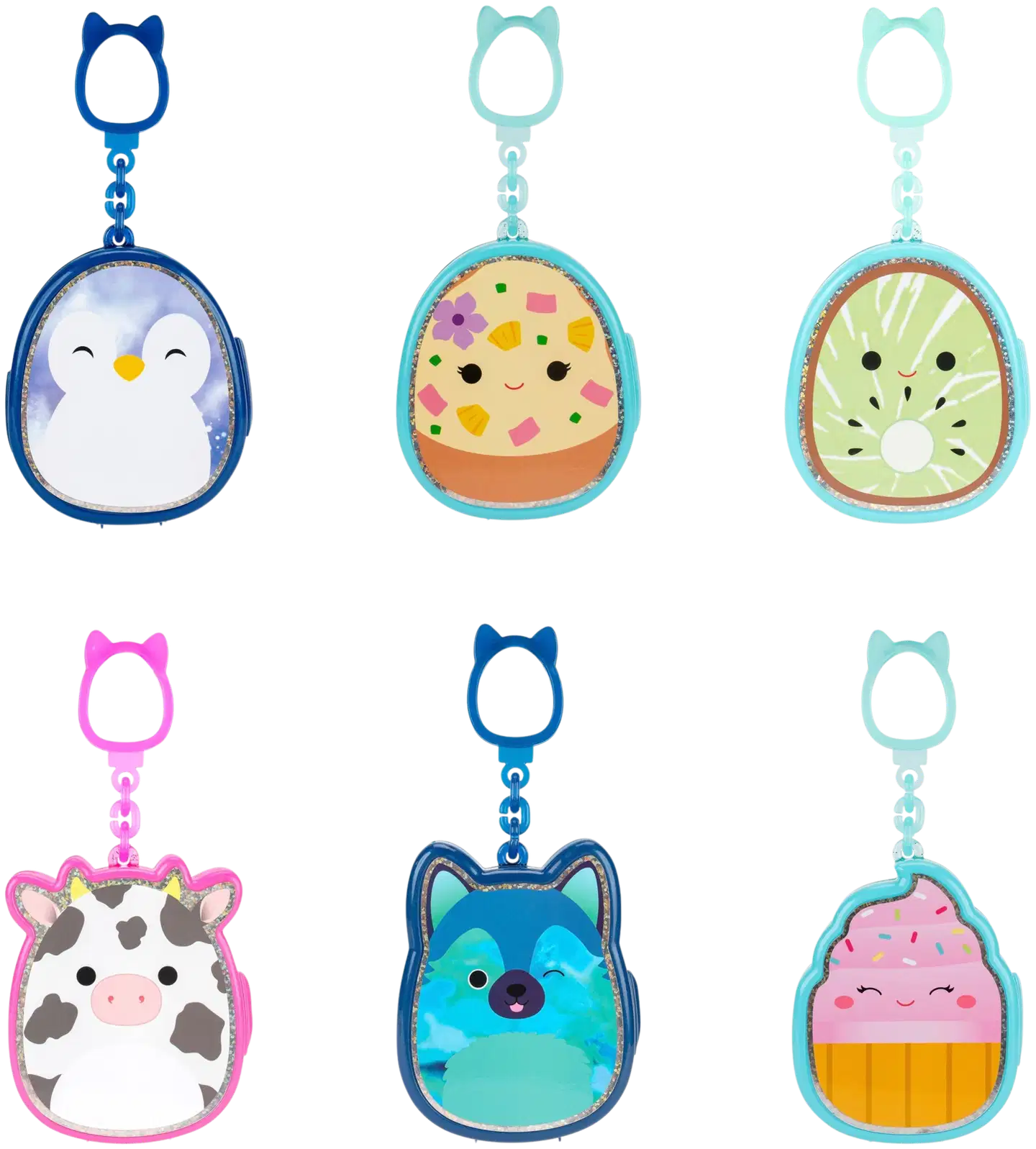 Squish-a-longs 2,5 cm hahmo 3 kpl - 1