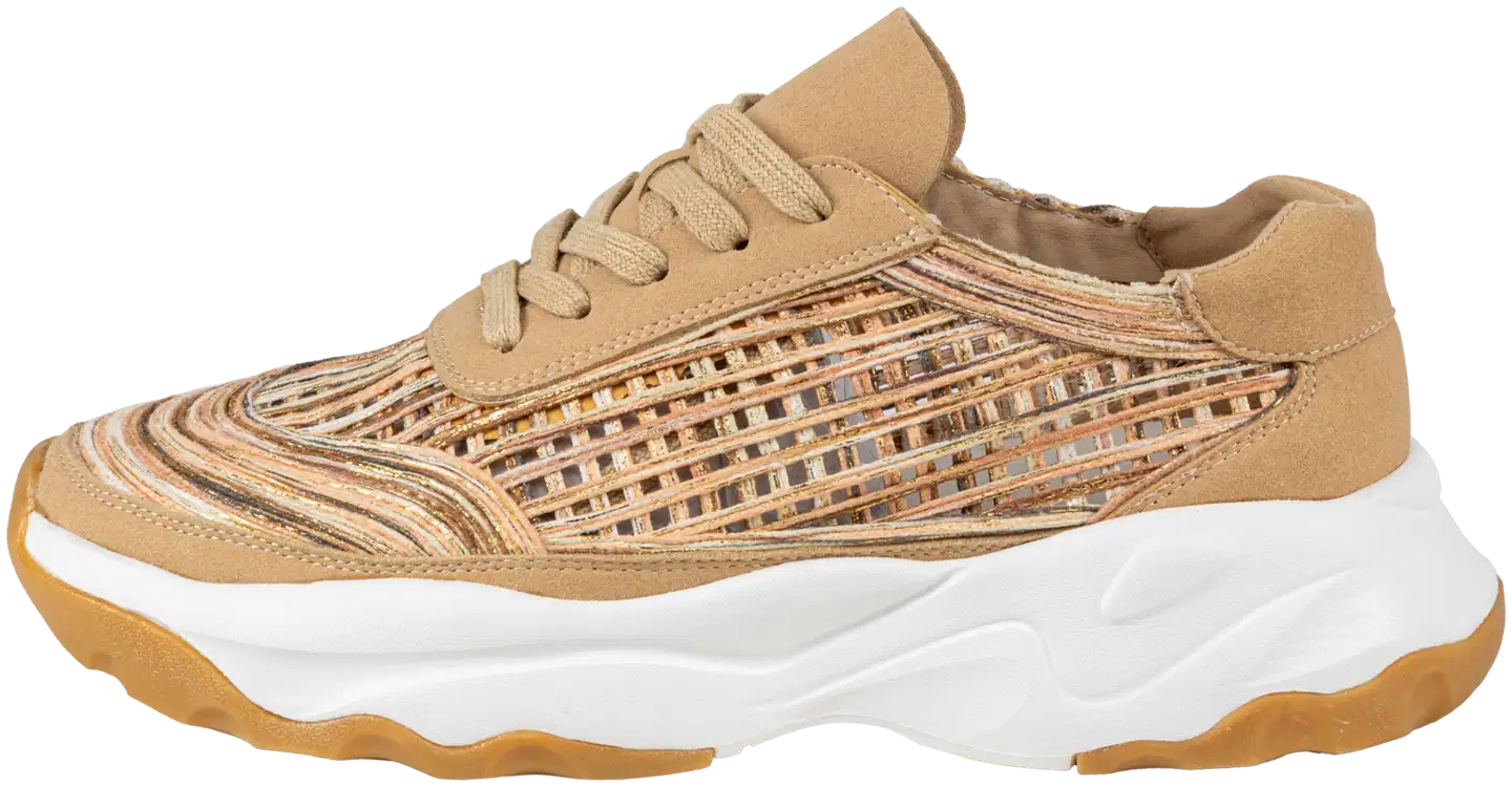 WKLY. naisten lenkkarit Paloma 88-10136 - BEIGE - 3