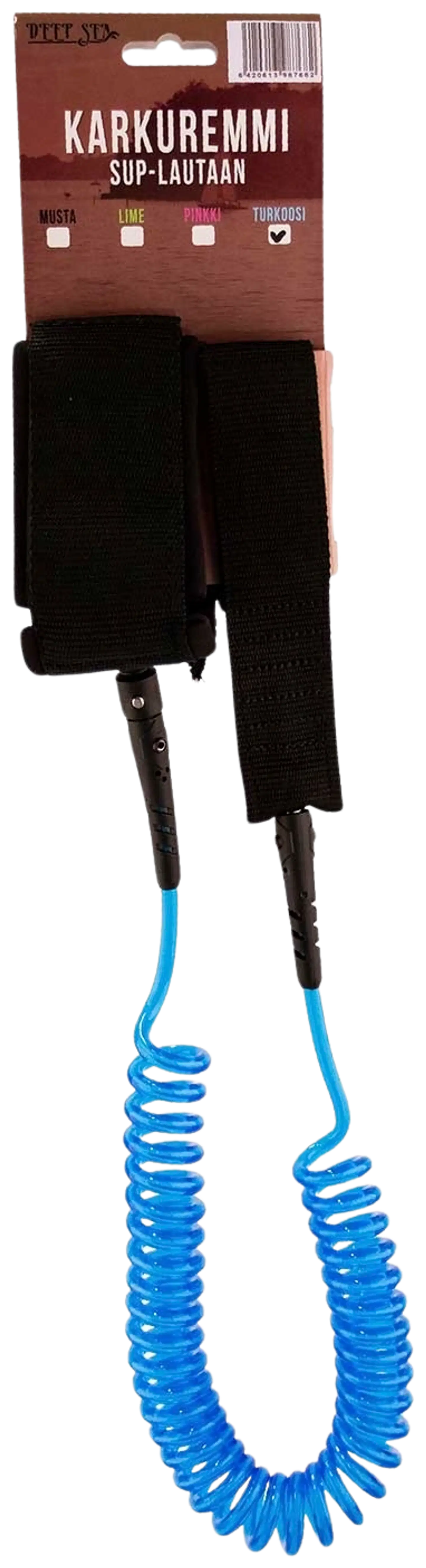 Deep Sea karkuremmi SUP-lautaan, turkoosi - 1