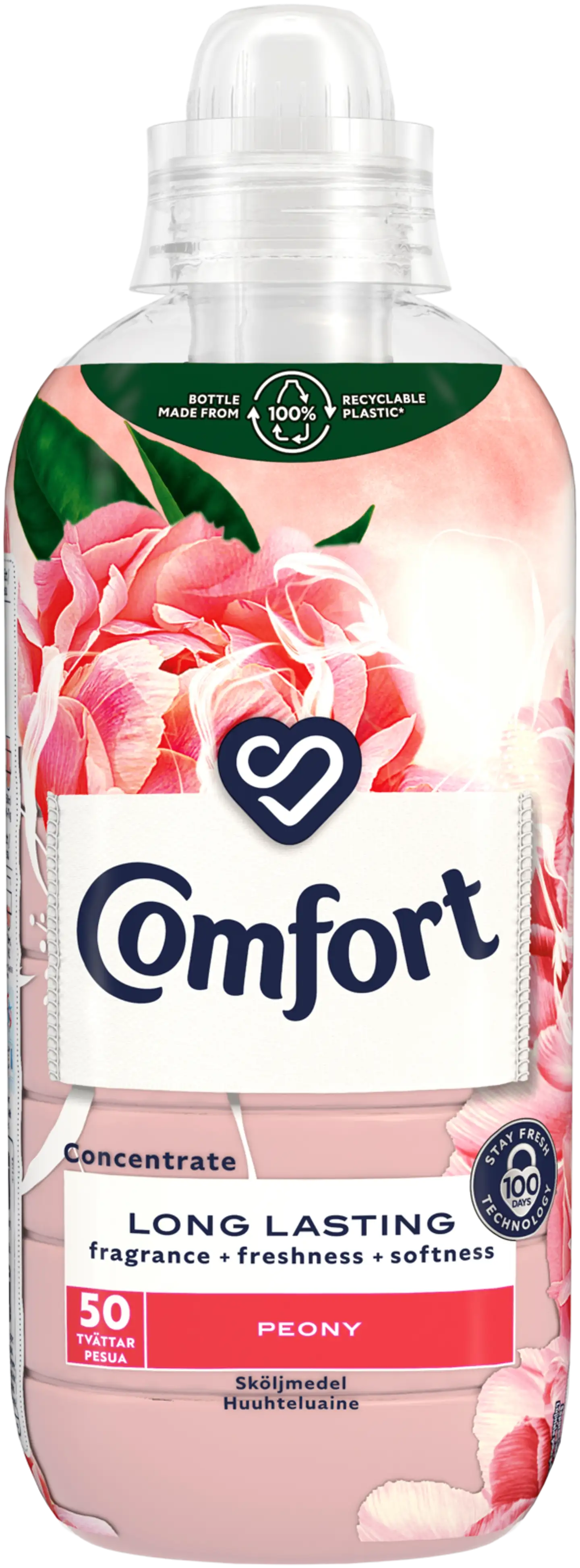 Comfort Peony huuhteluaine pitkäkestoinen tuoksu 762 ml - 1