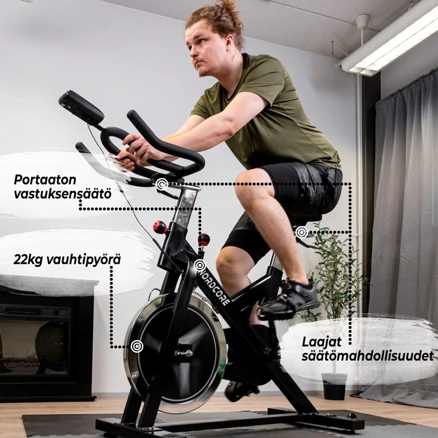 Nordcore Spinningpyörä 2200 - 9