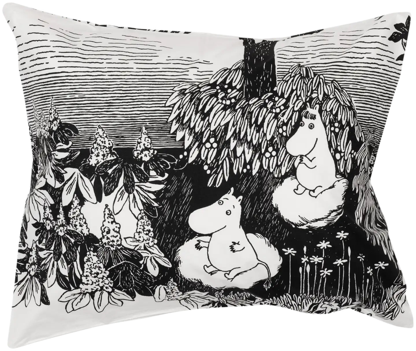 Moomin Arabia  Muumi tyynyliina 50x60cm Unelmoid. GOTS