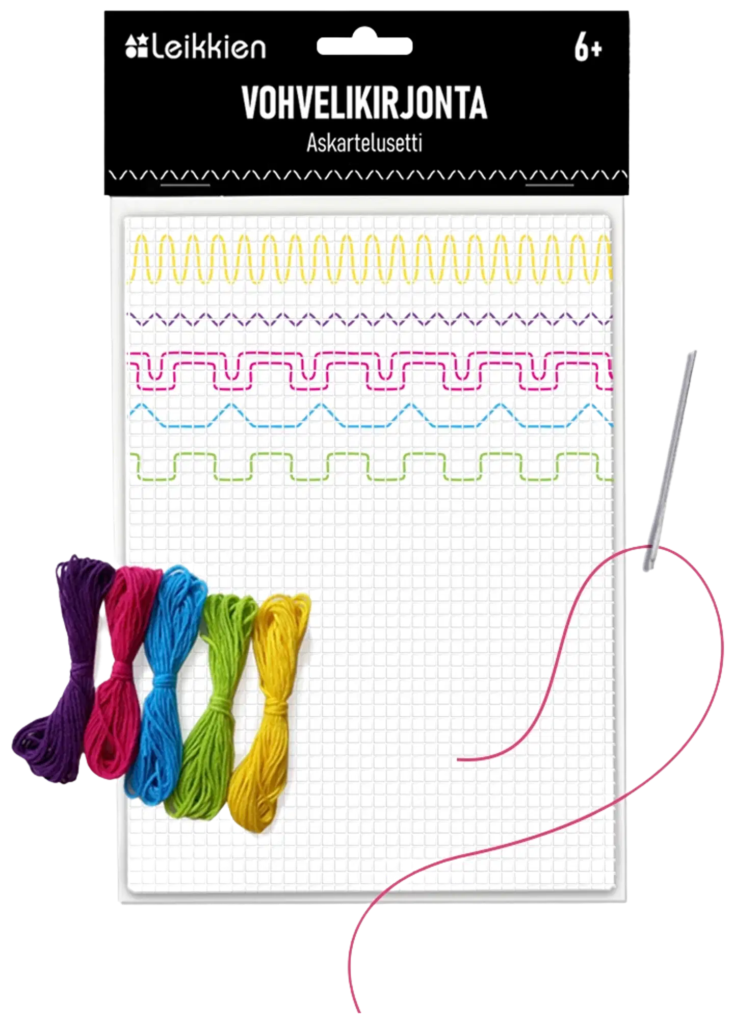 Leikkien vohvelikirjonta askartelusetti - 2