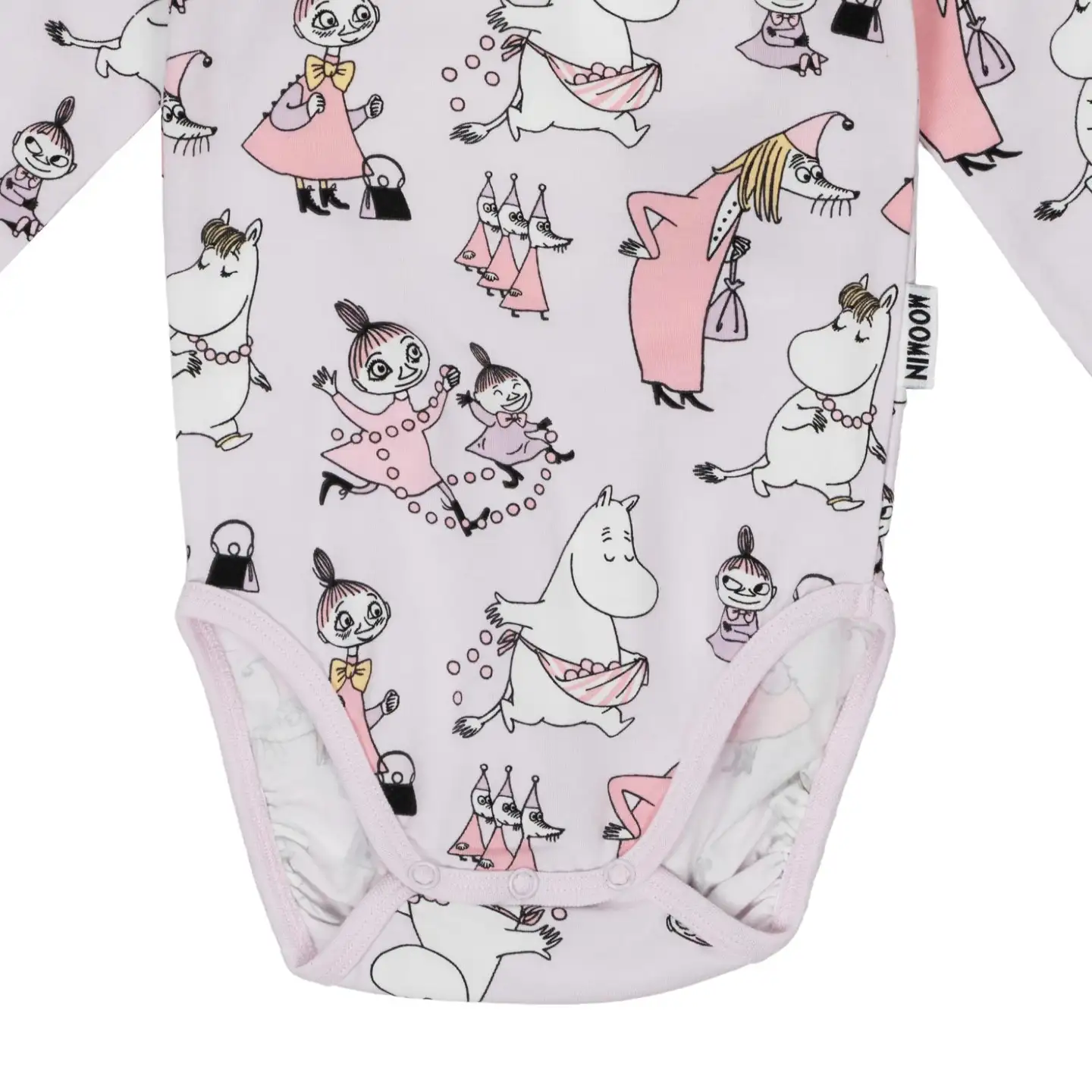 Muumi vauvojen body Helmileikki 591023 - liila - 3